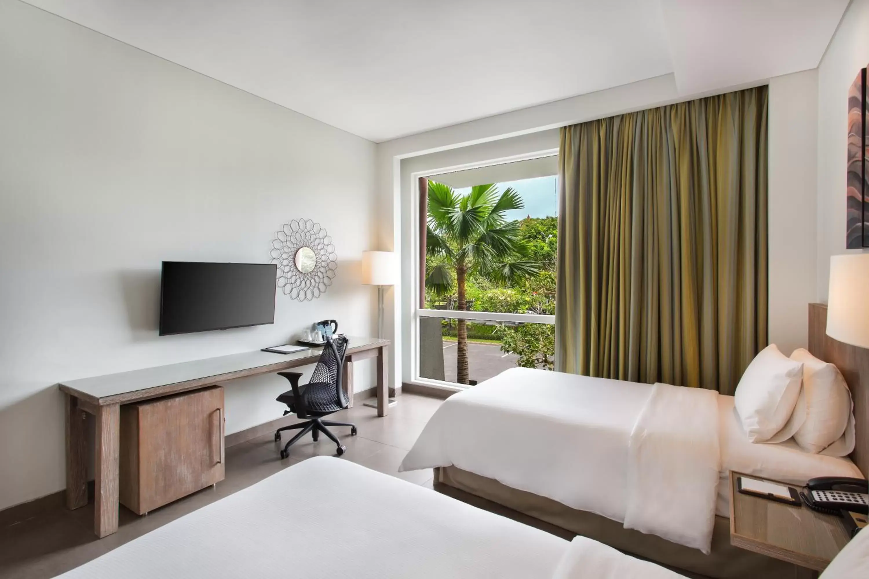 City view, TV/Entertainment Center in Hilton Garden Inn Bali Ngurah Rai Airport