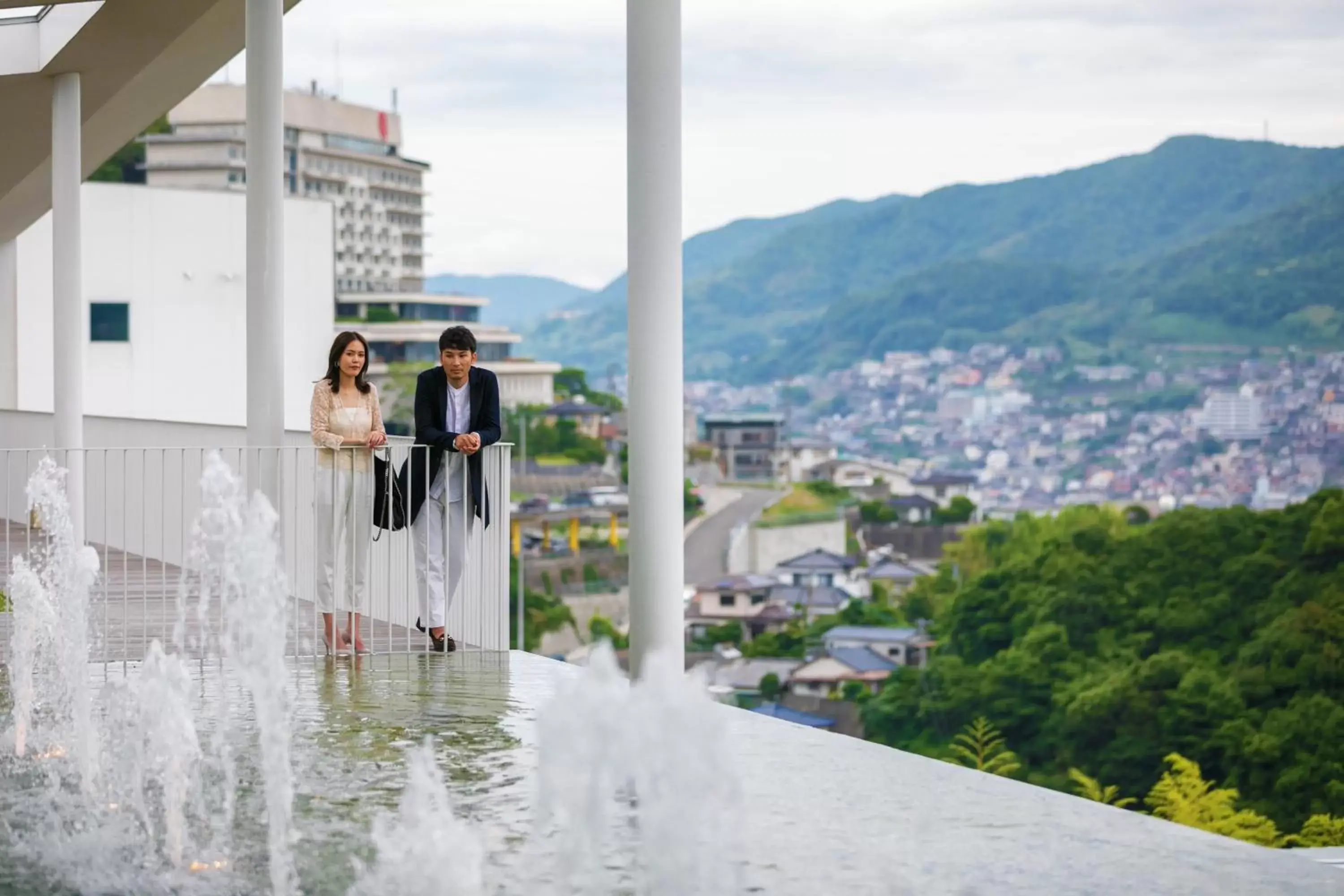 People in Garden Terrace Nagasaki Hotel & Resort