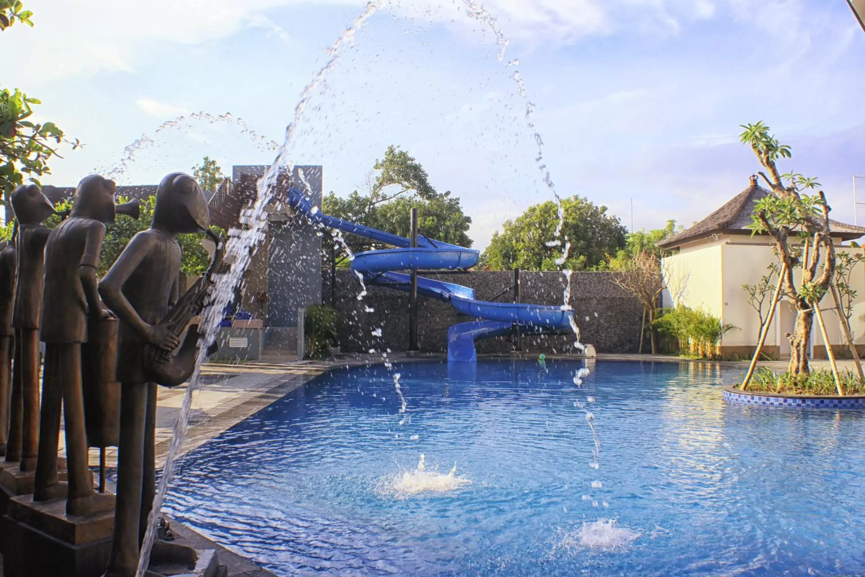 Swimming pool, Water Park in Grand Mirage Resort & Thalasso Bali