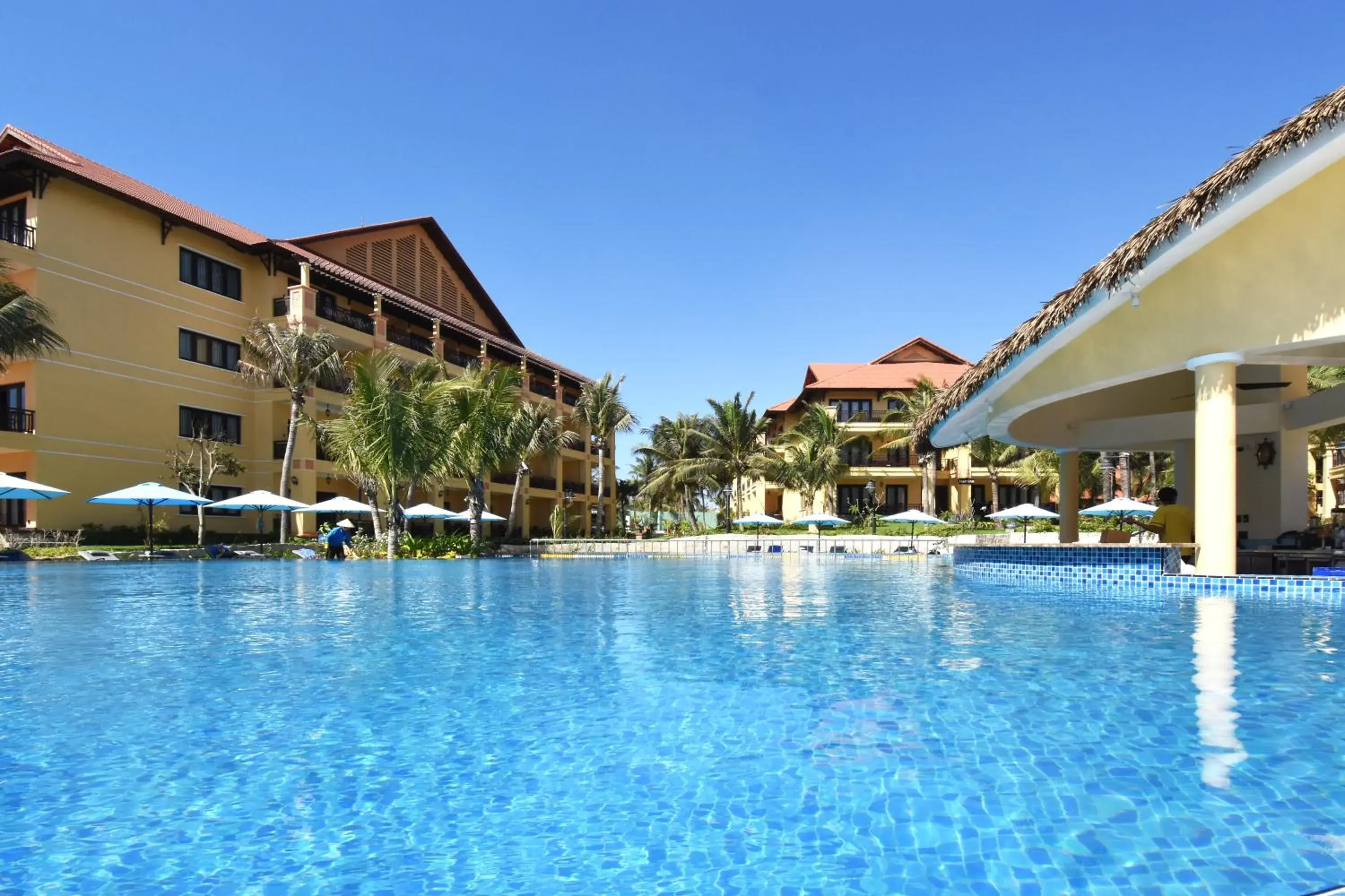 Swimming Pool in Pandanus Resort