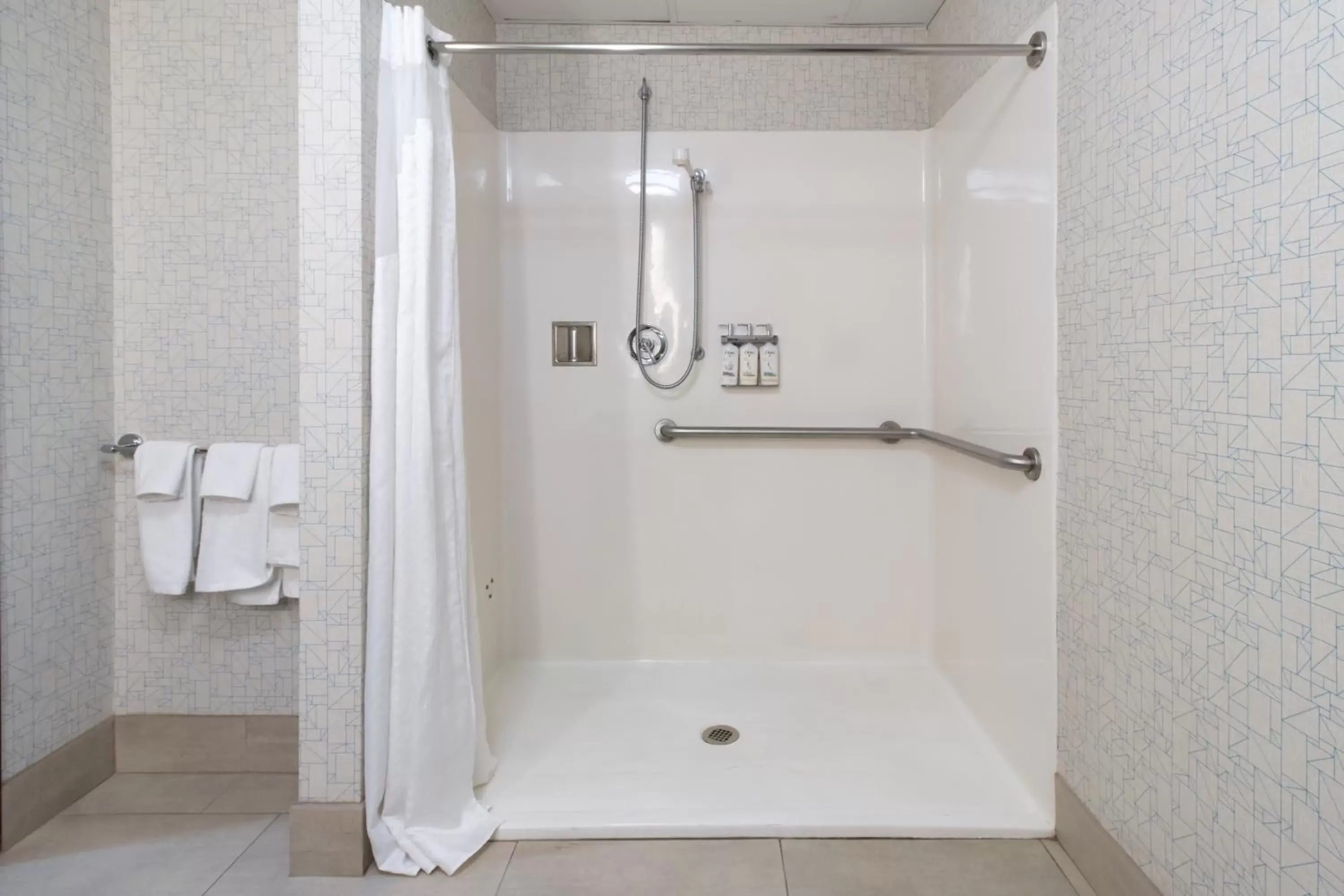 Shower, Bathroom in Holiday Inn Express Hotel & Suites Swansea, an IHG Hotel