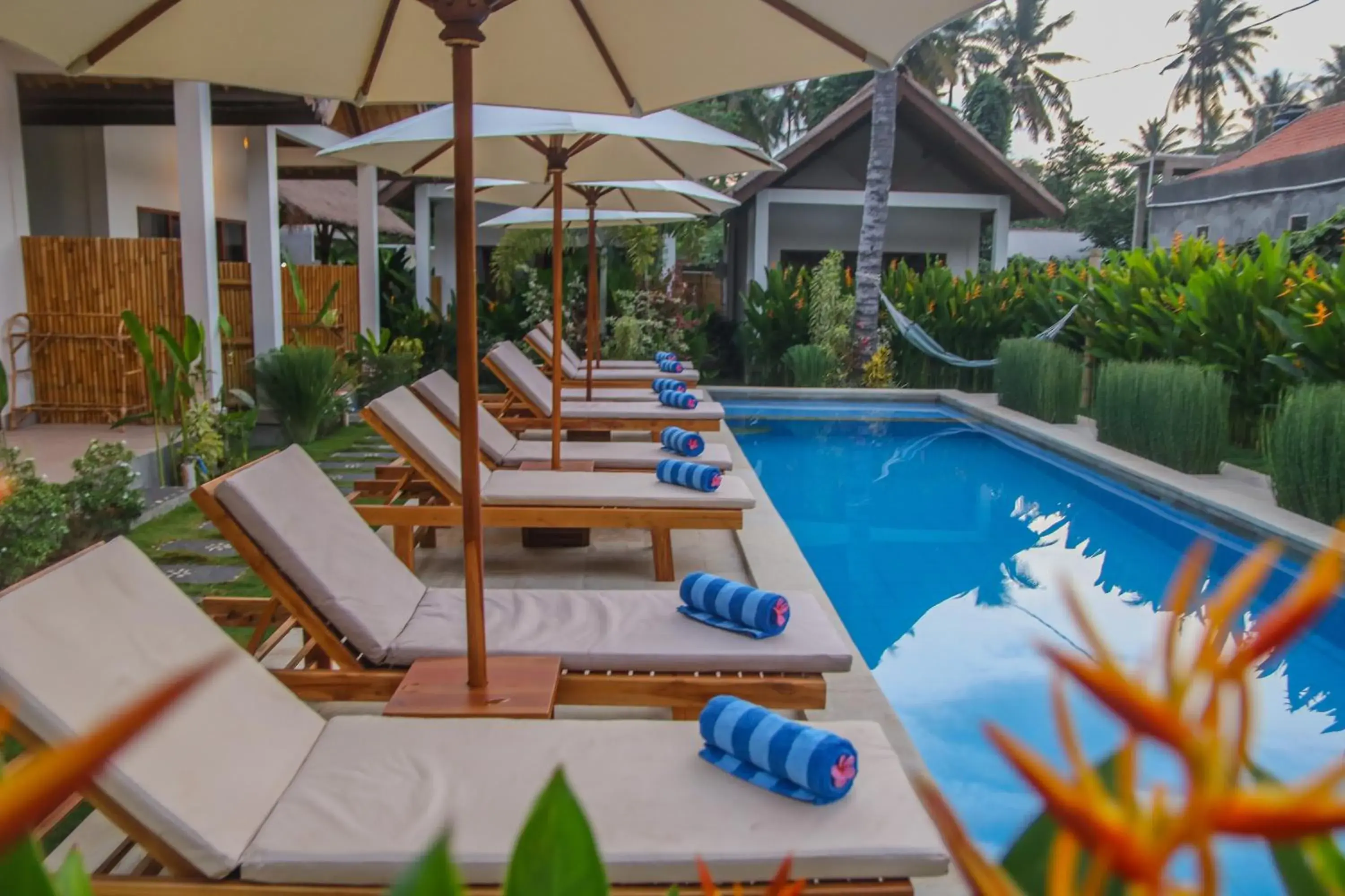 Swimming Pool in Cozy Cottages Lombok