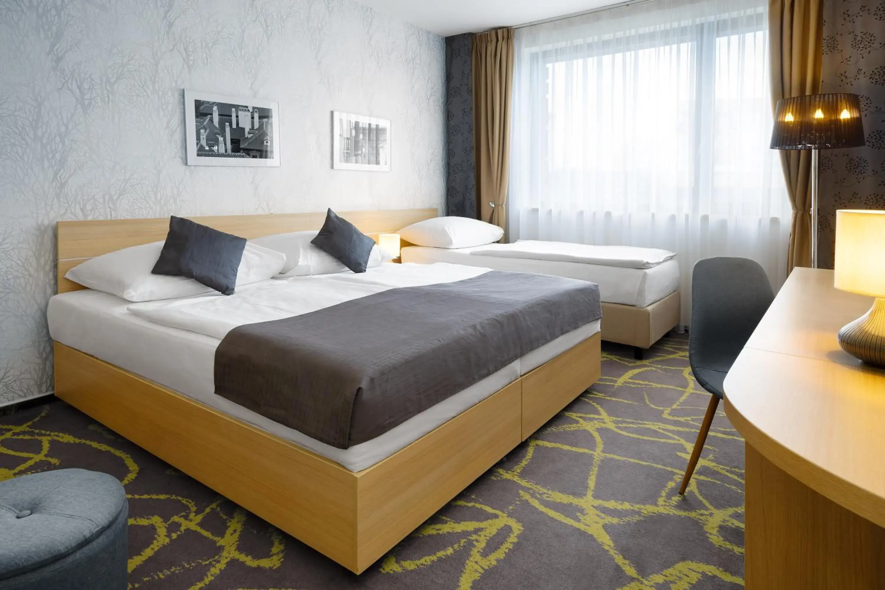 Bed in Iris Hotel Eden - Czech Leading Hotels