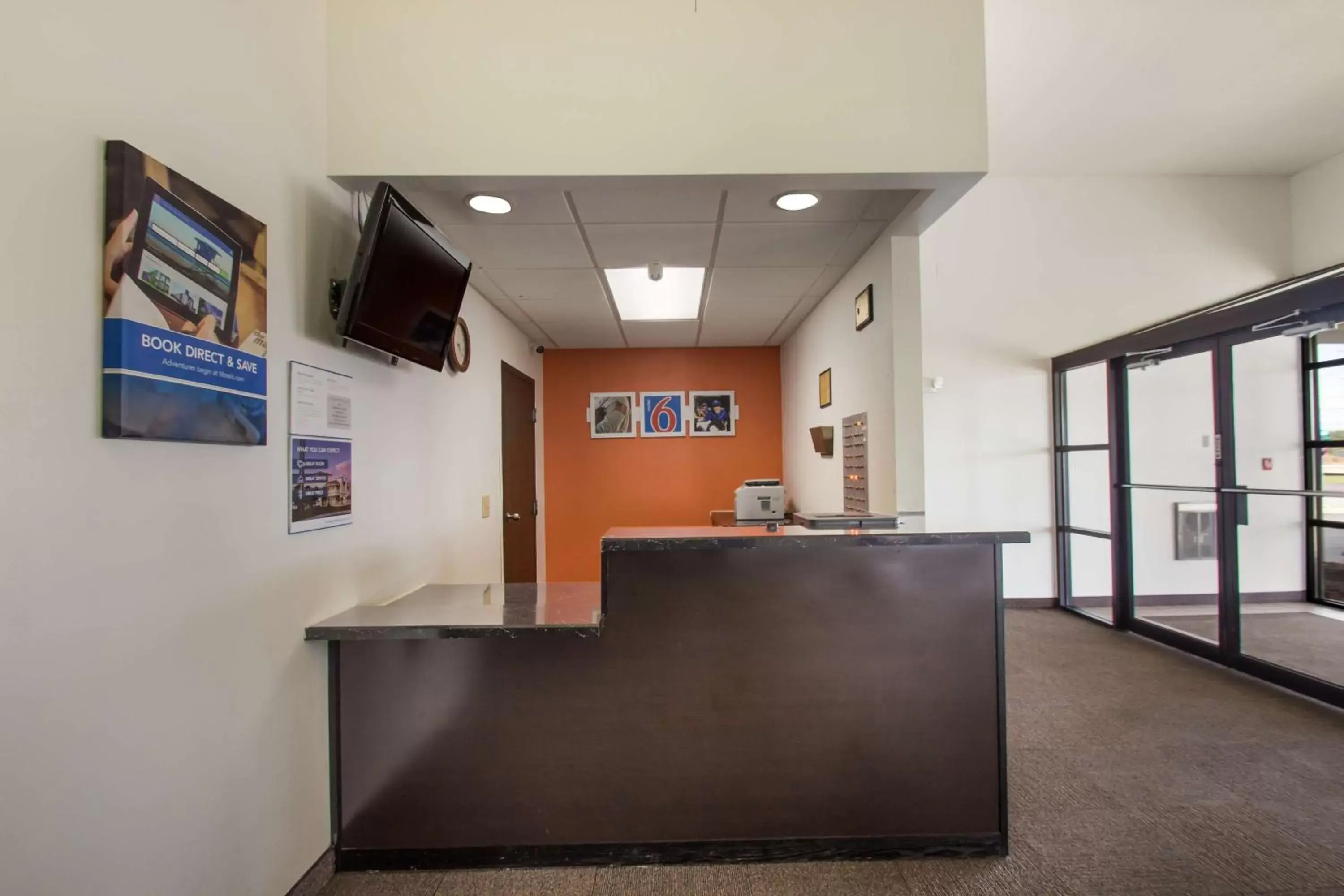 Lobby or reception in Motel 6-Rothschild, WI Lobby or reception in Motel 6-Rothschild, WI