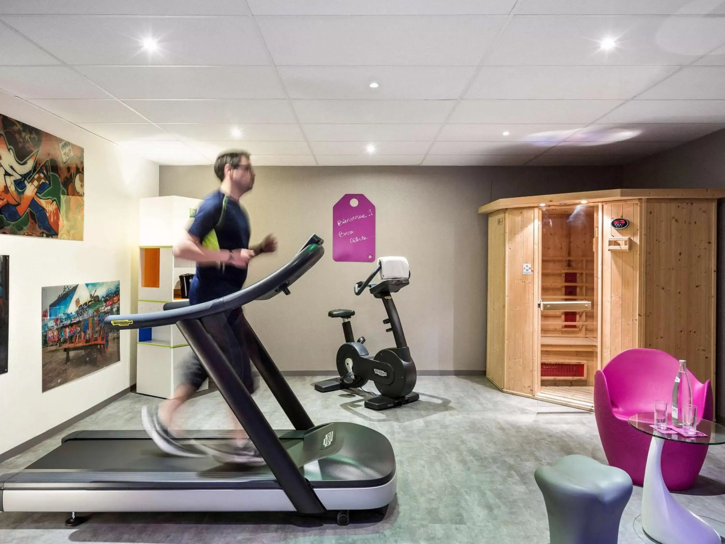 On site, Fitness Center/Facilities in ibis Styles Blois Centre Gare