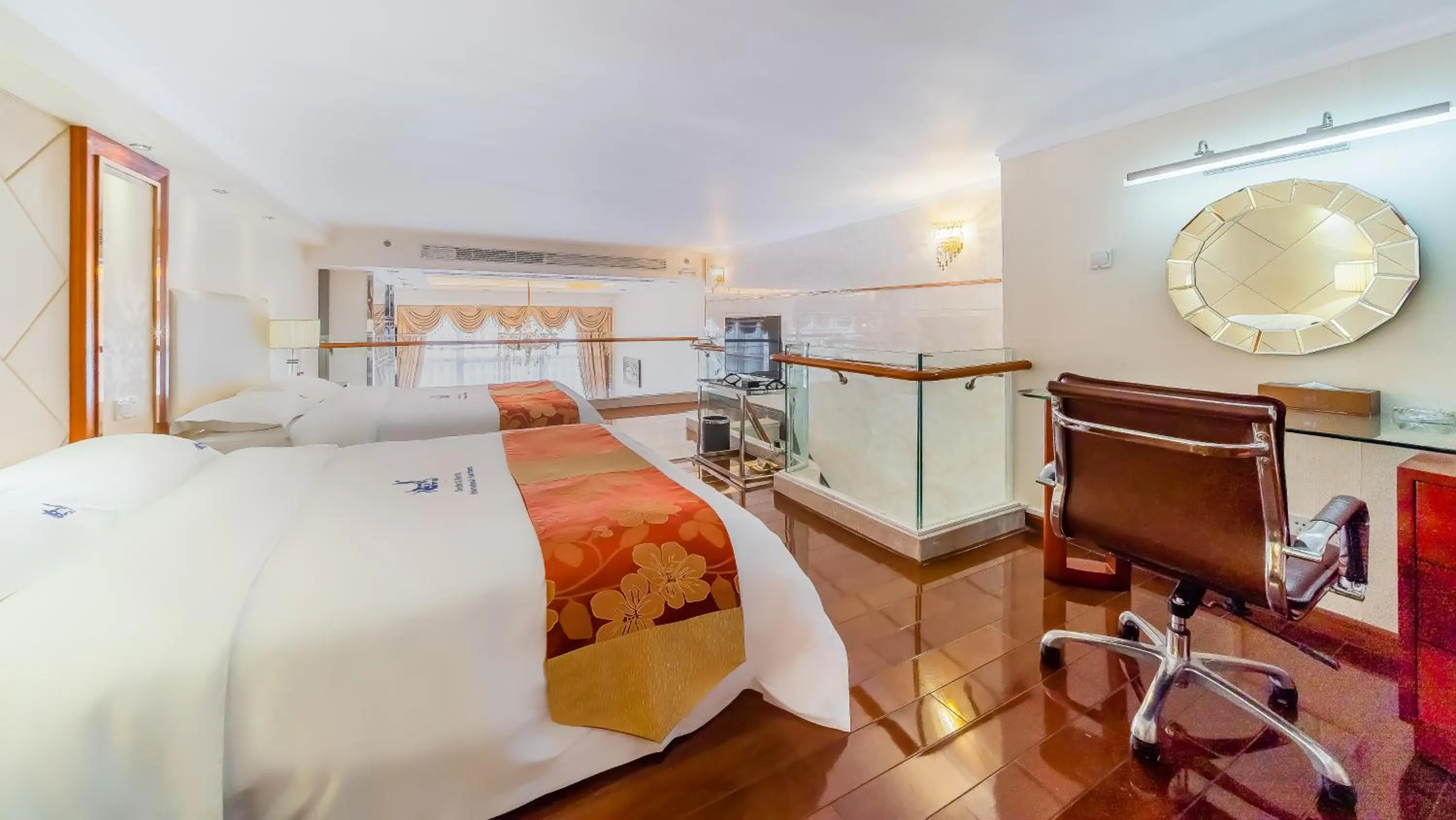 Bedroom, Bed in South & North International Apartment Beijing Road