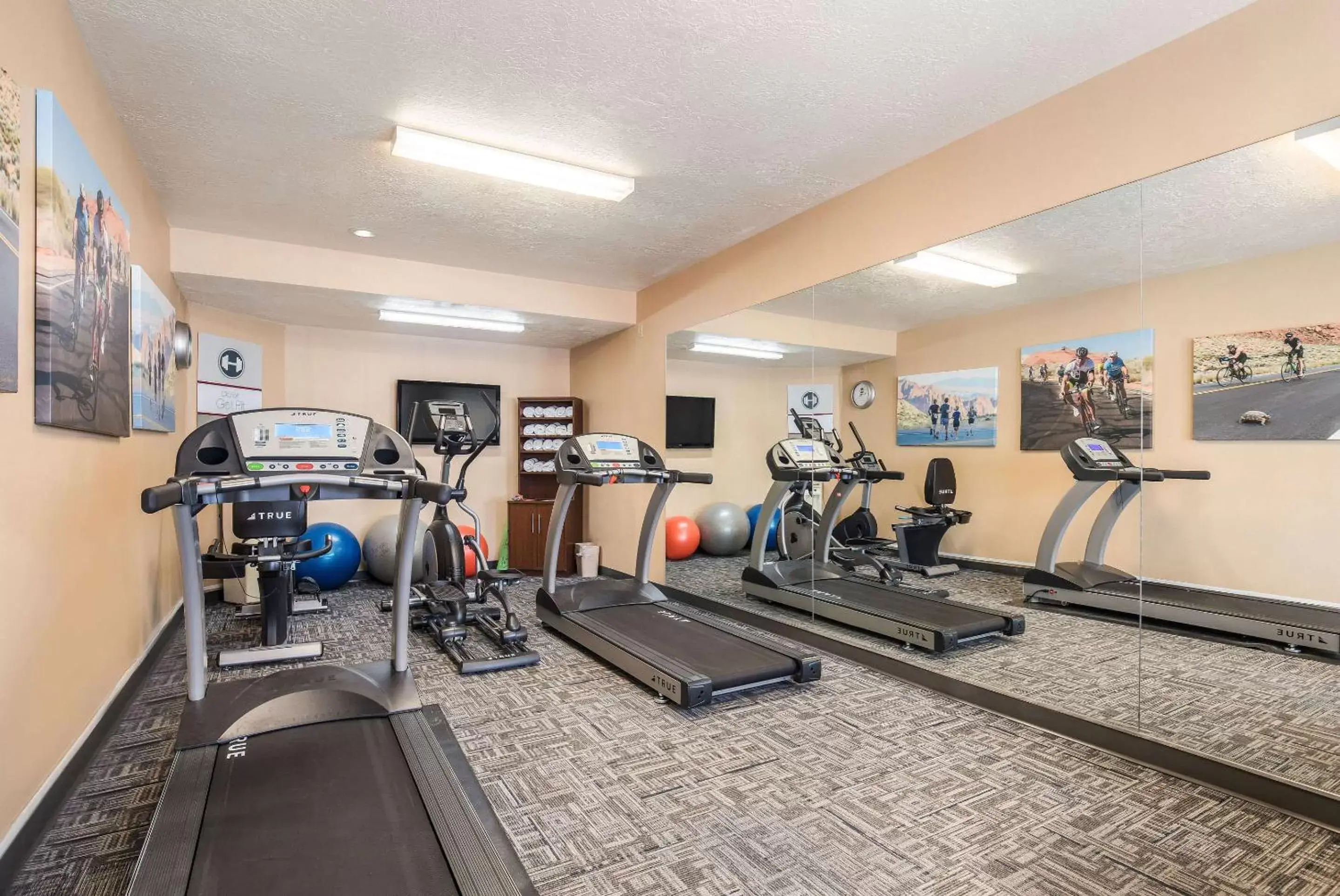 Fitness centre/facilities, Fitness Center/Facilities in Clarion Suites St George - Convention Center Area