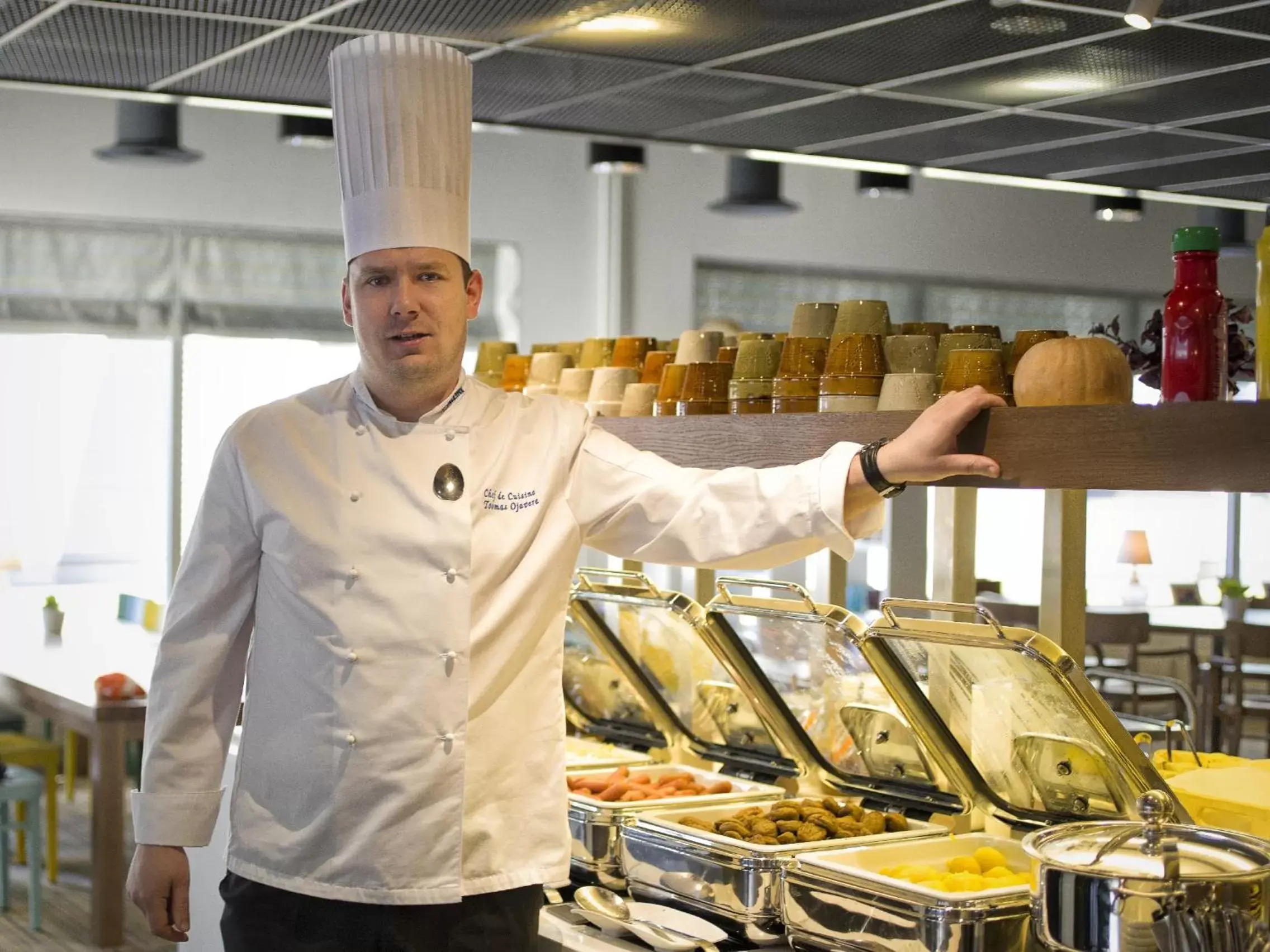 Staff in Tallink Express Hotel