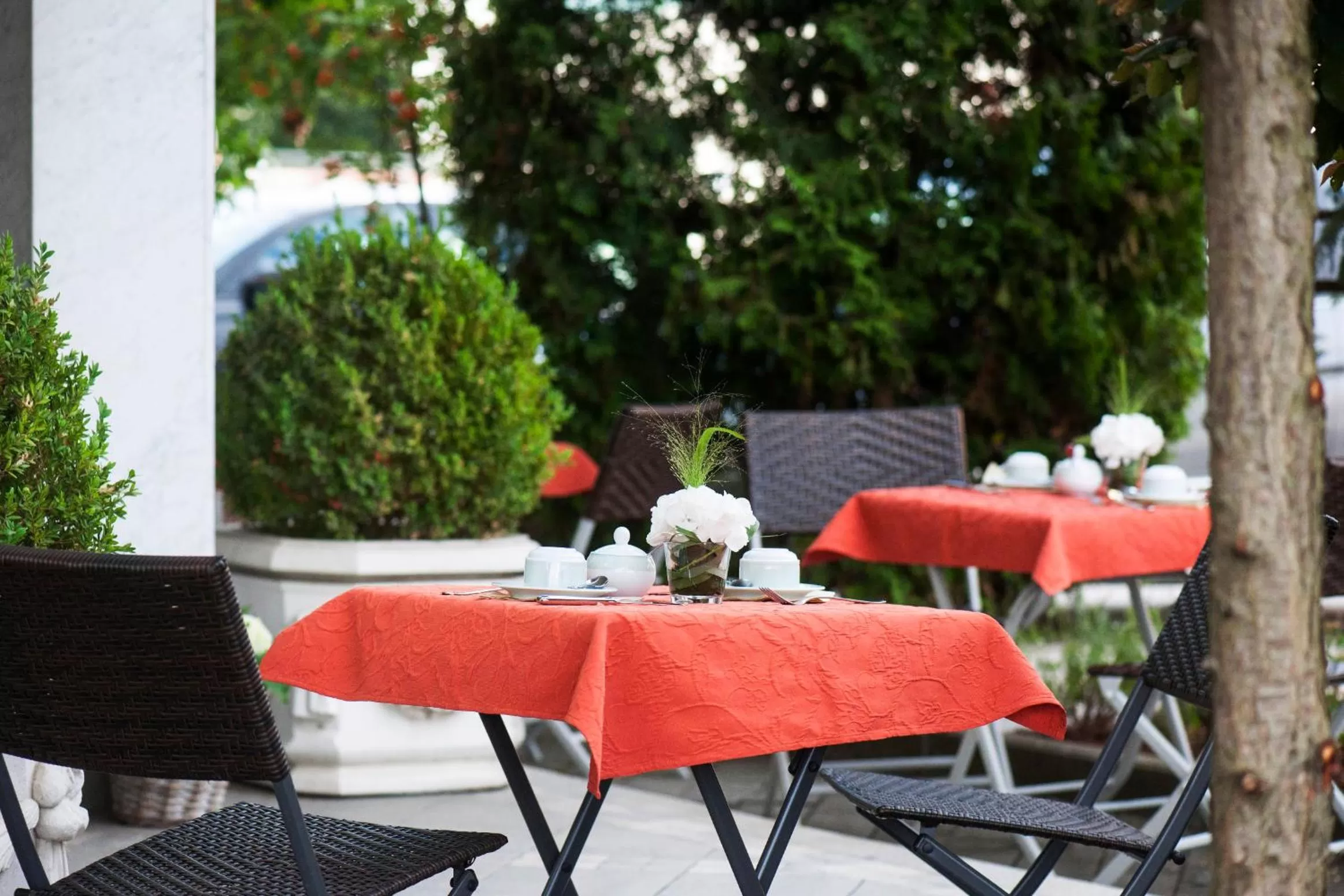 Facade/entrance in Residenz Royal