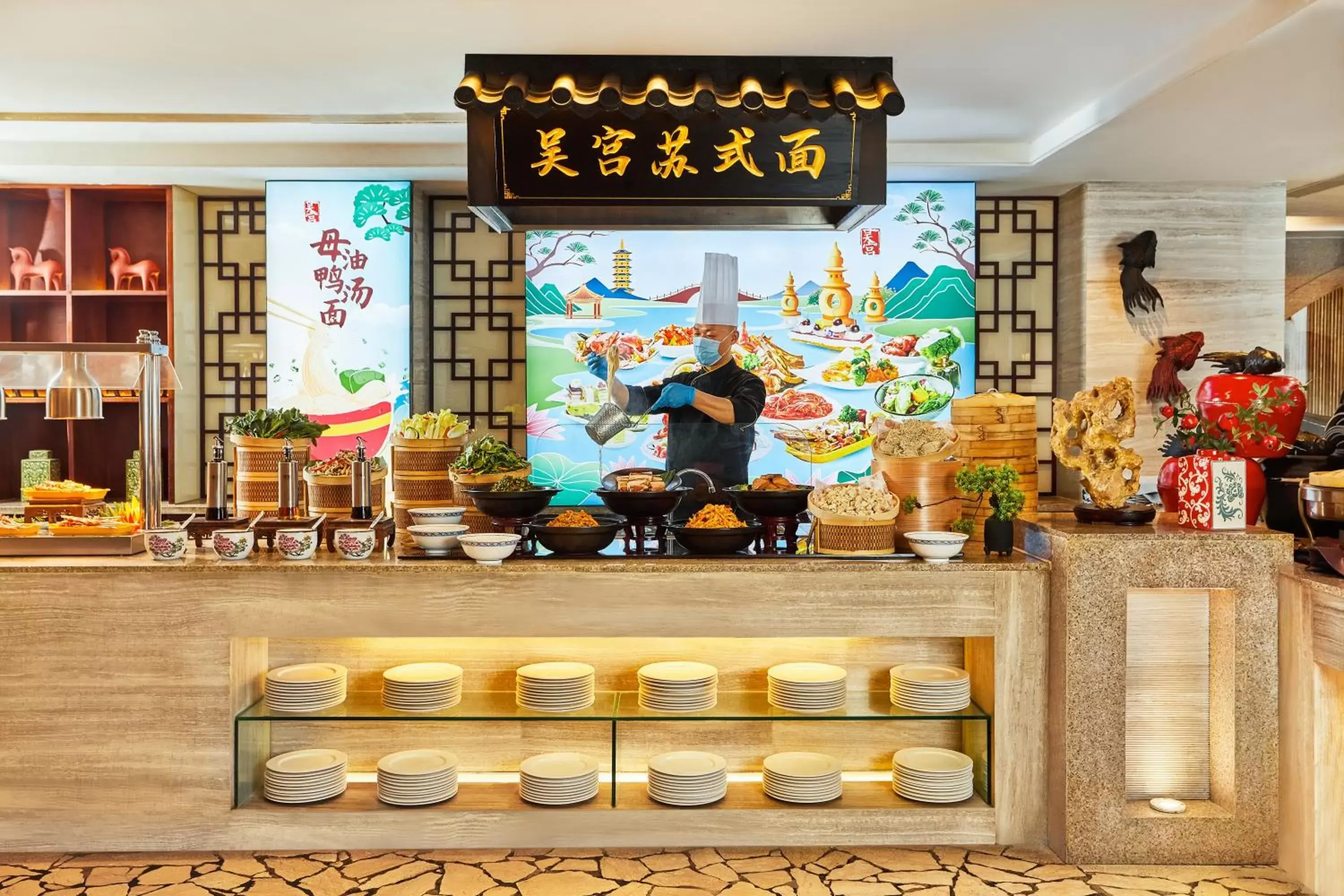 Restaurant/places to eat in Pan Pacific Suzhou