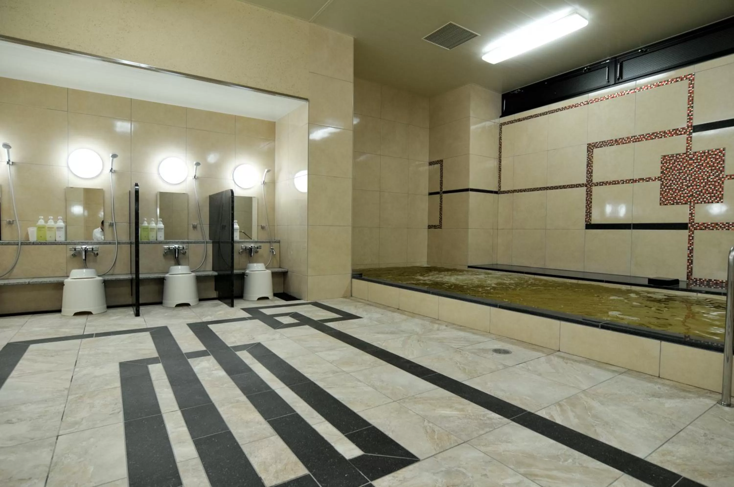 Hot Spring Bath in Green Rich Hotel Kurume Natural Hot Spring Arimamutsumonnoyu