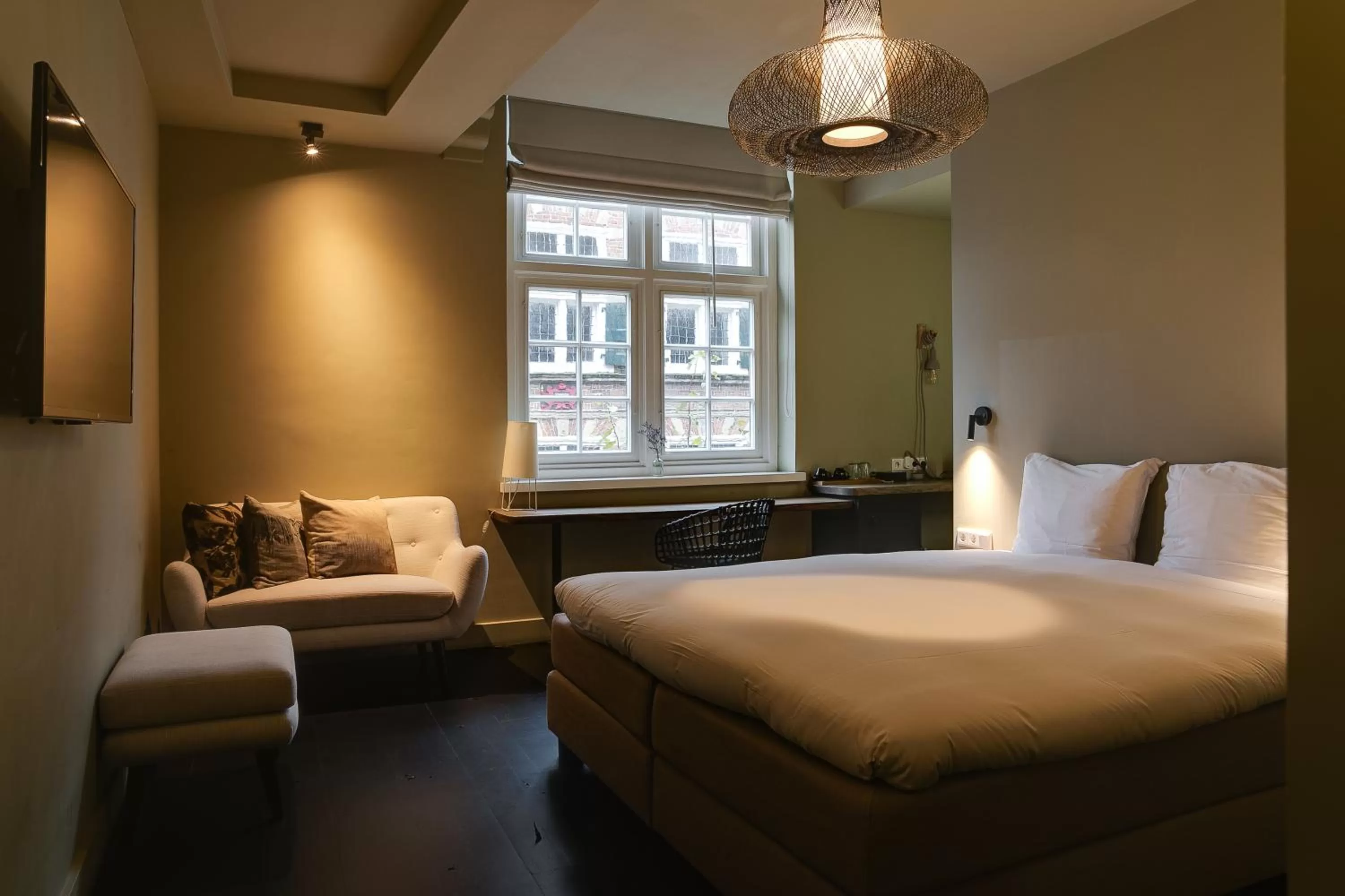 Bed in Vesting Hotel Naarden