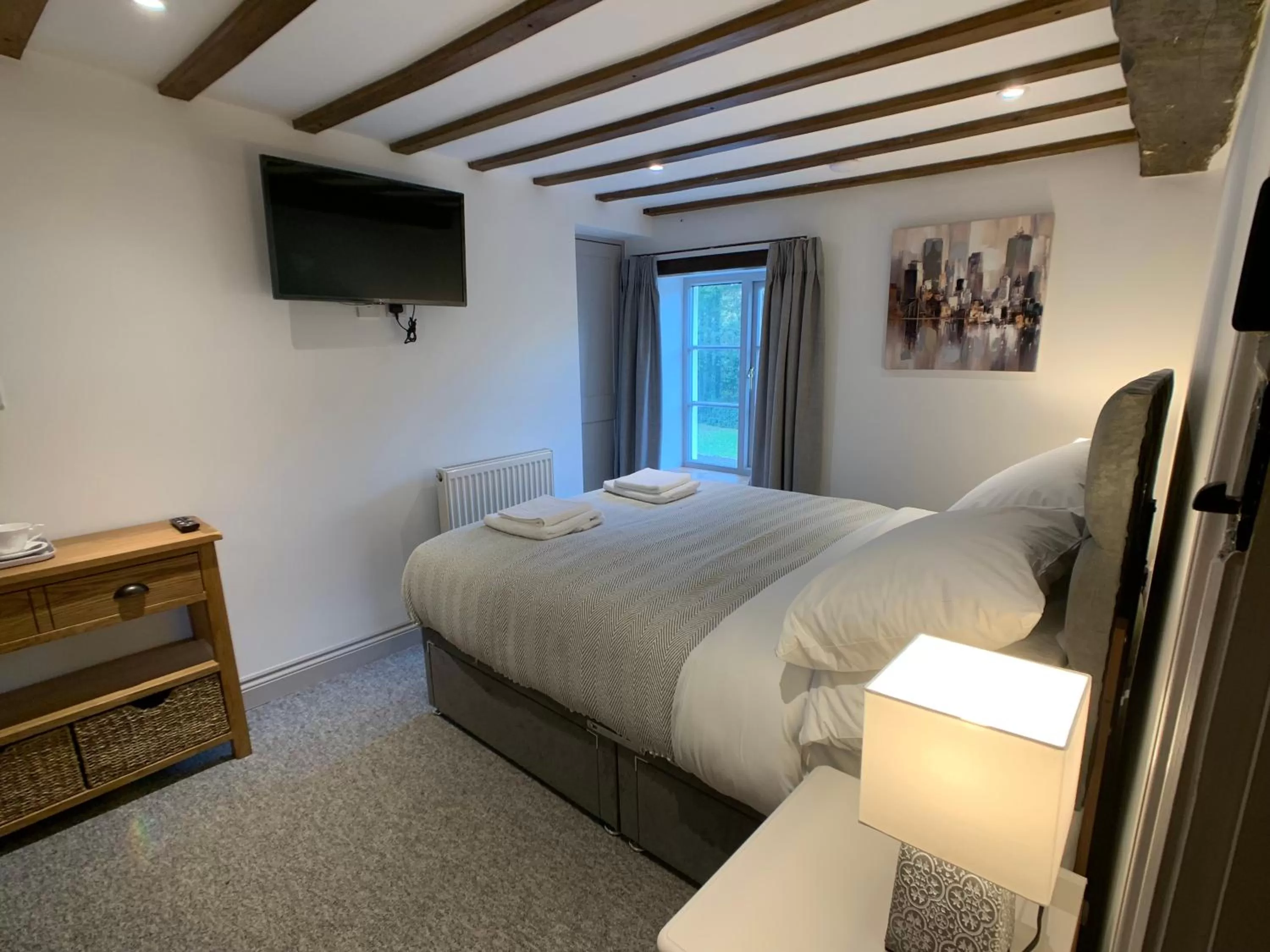 Bedroom, Bed in Swan House Tea Room and Bed & Breakfast