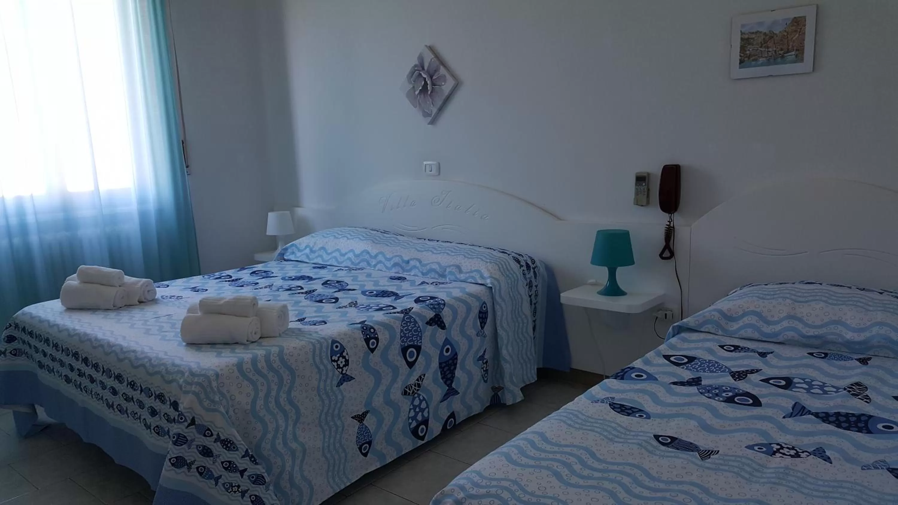 Photo of the whole room, Bed in Hotel VILLA ITALIA B&B