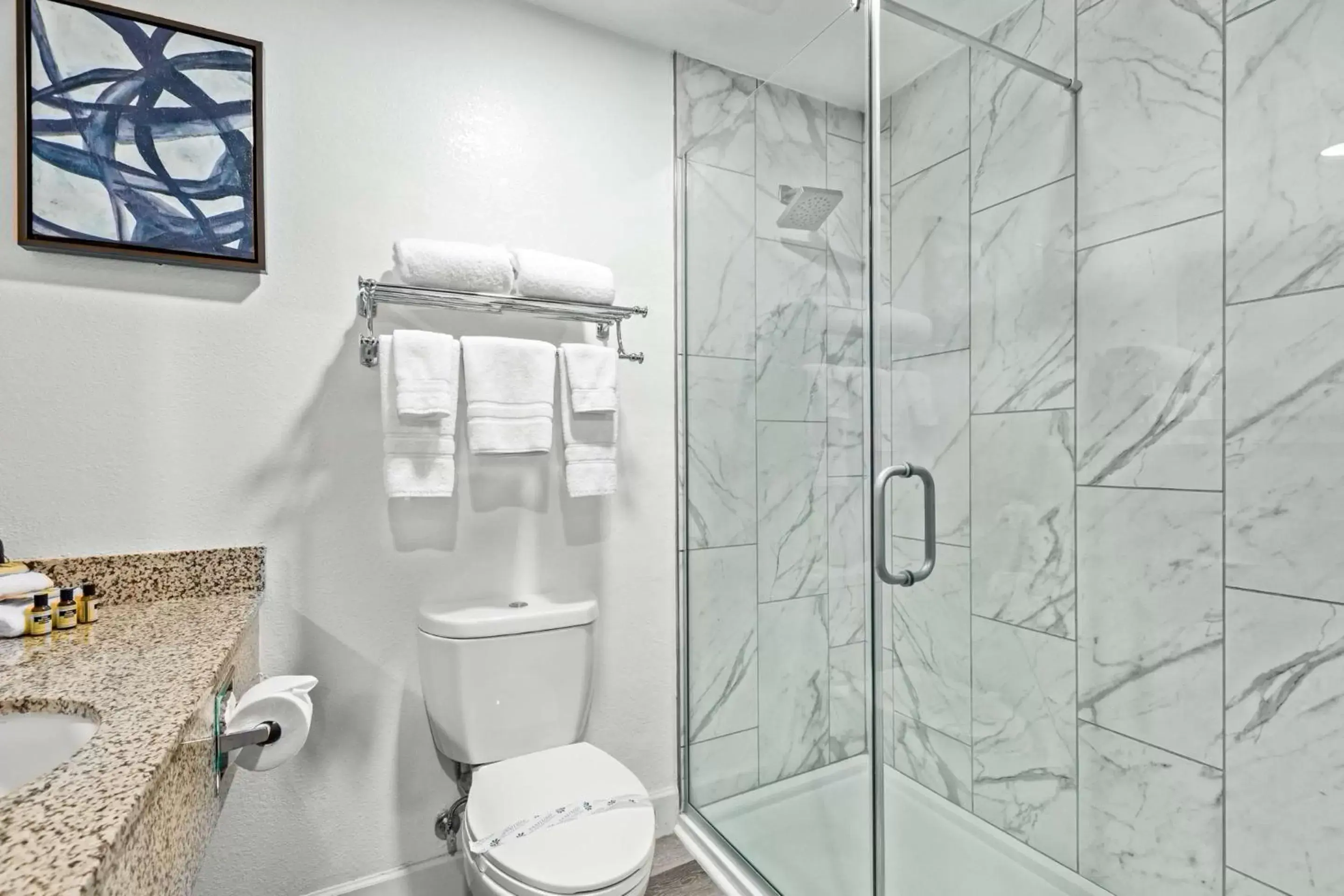 Bathroom in Fountain Park Hotel BW Signature Collection Bathroom in Fountain Park Hotel BW Signature Collection