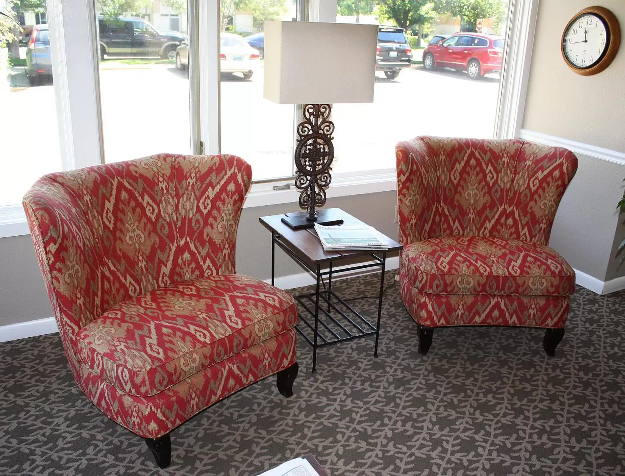 Lobby or reception, Seating Area in Riversage Billings Inn