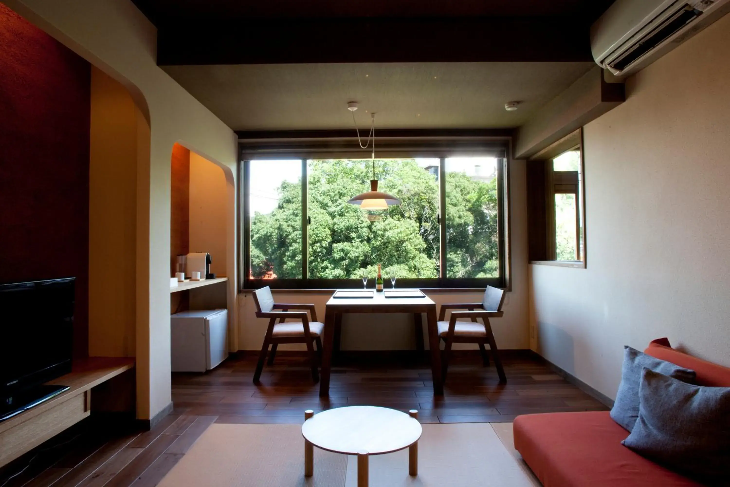 Living room in Ryokan Oomuraya