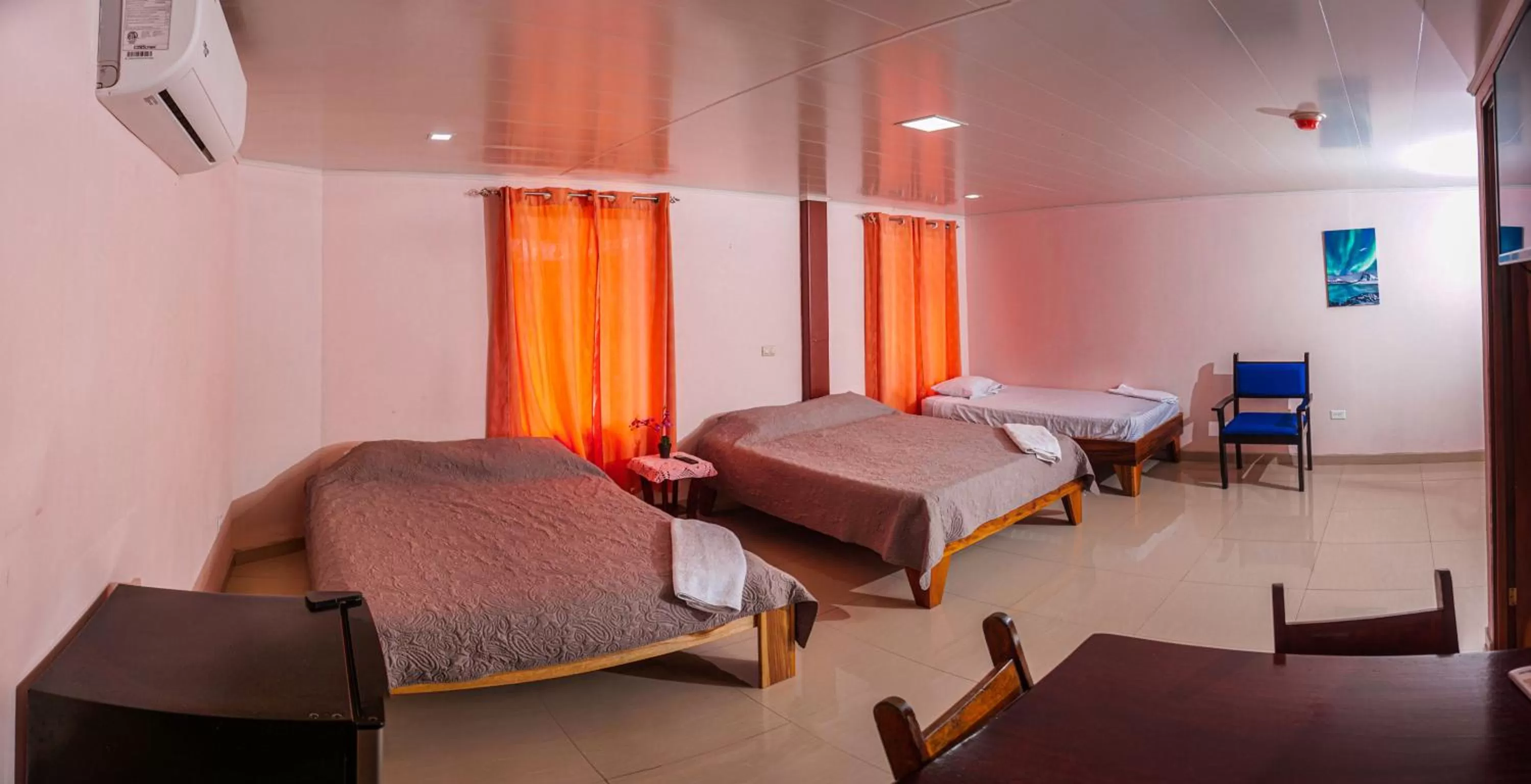 Bed in Hotel La Cascada