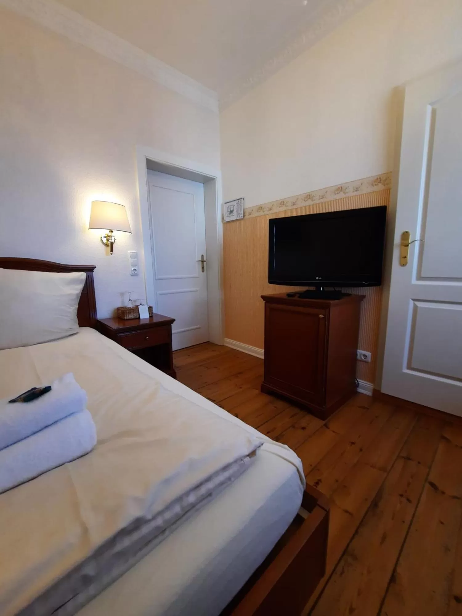 Photo of the whole room, Bed in Landhaus Bode