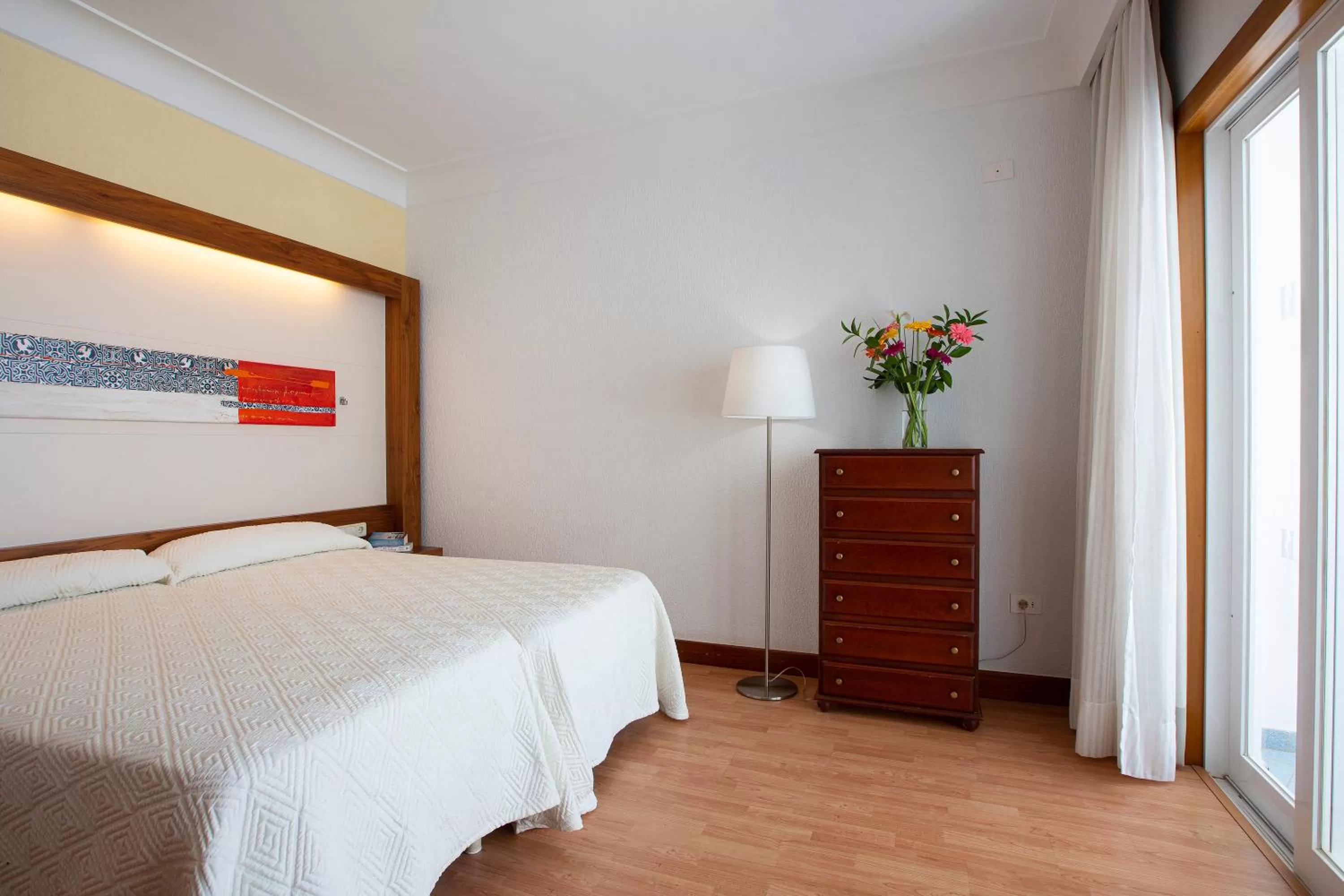 Bed in Hipotels La Geria