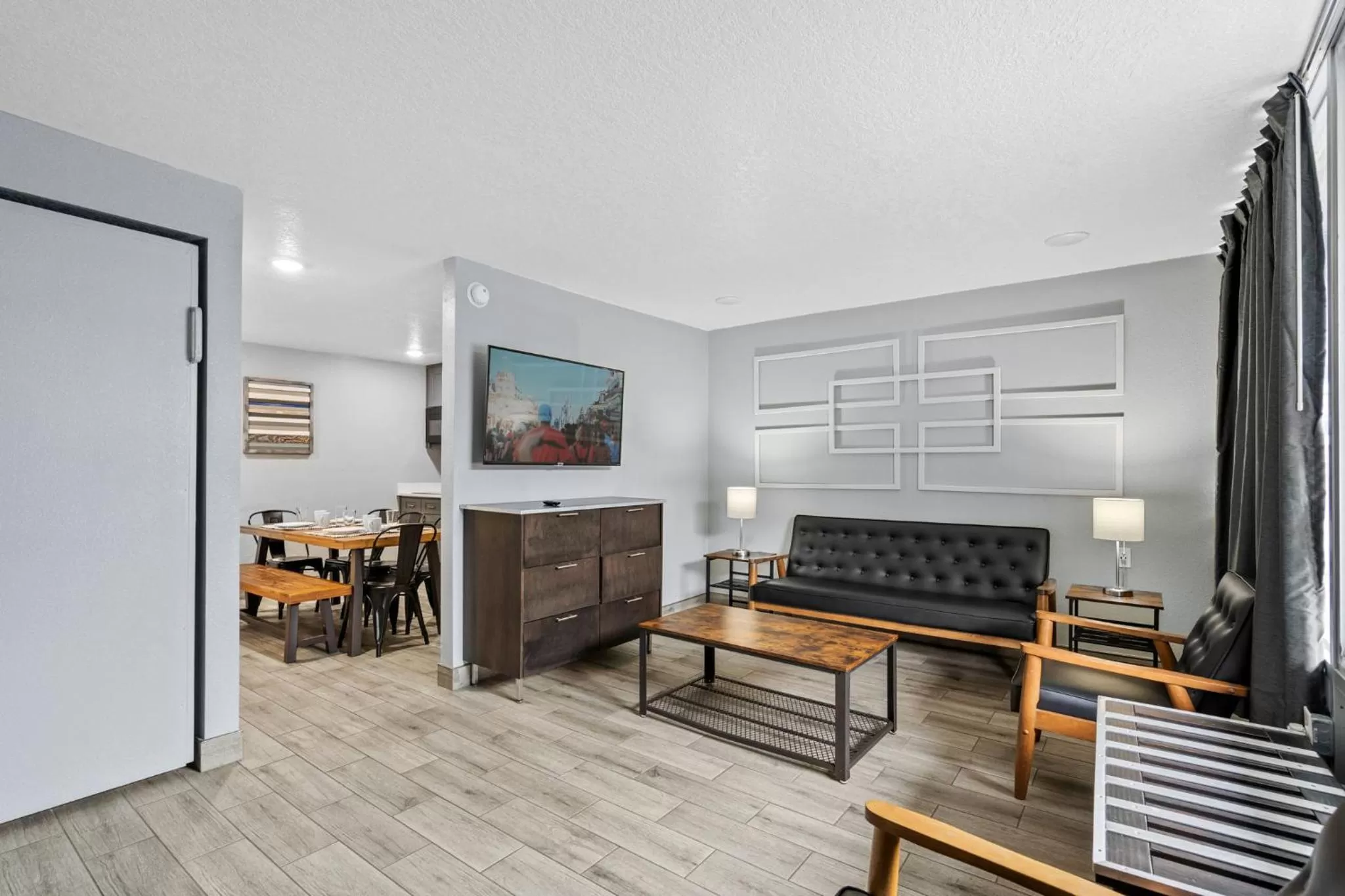 Living room in Celebration Suites