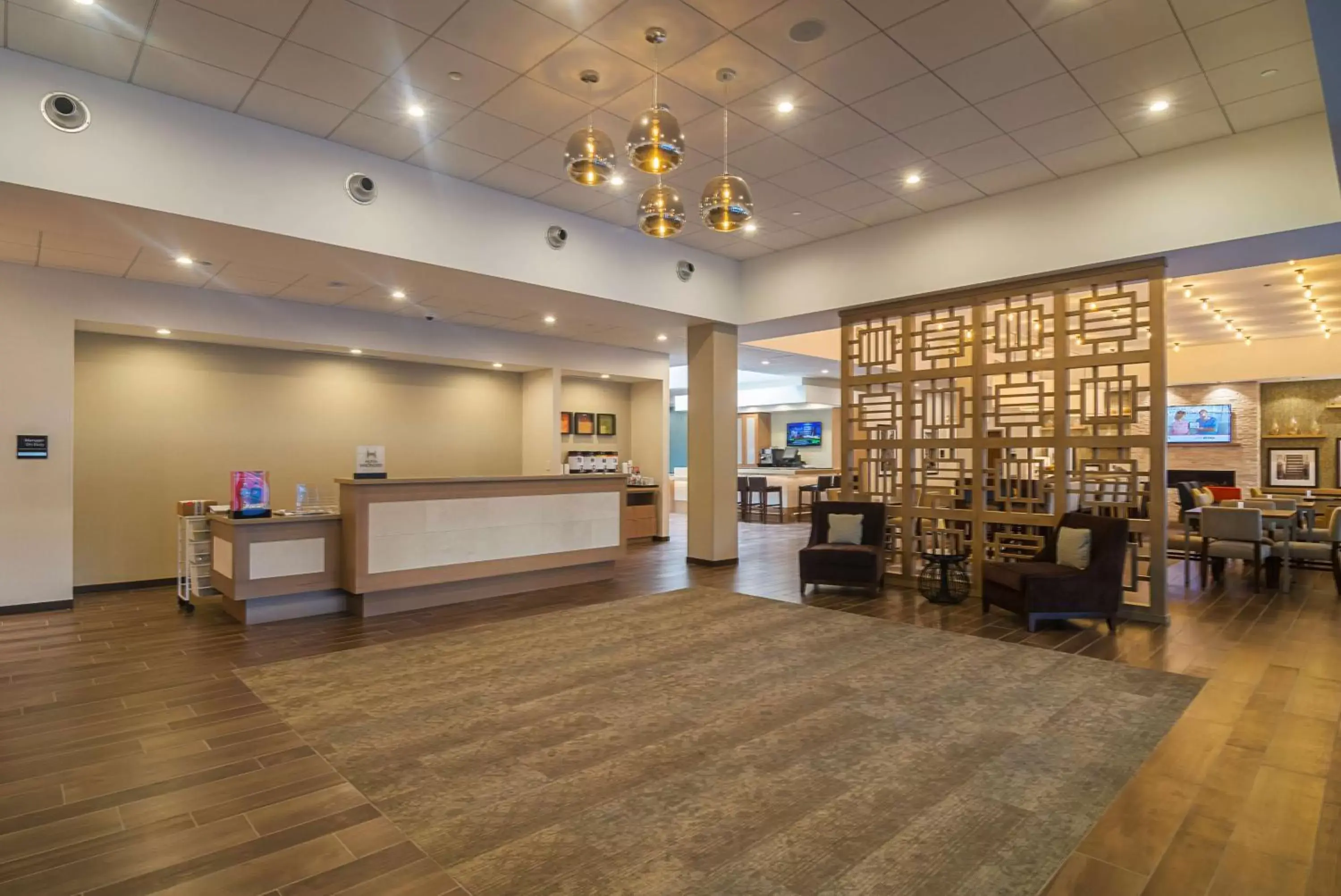 Lobby or reception in Hampton Inn Chicago North-Loyola Station, Il