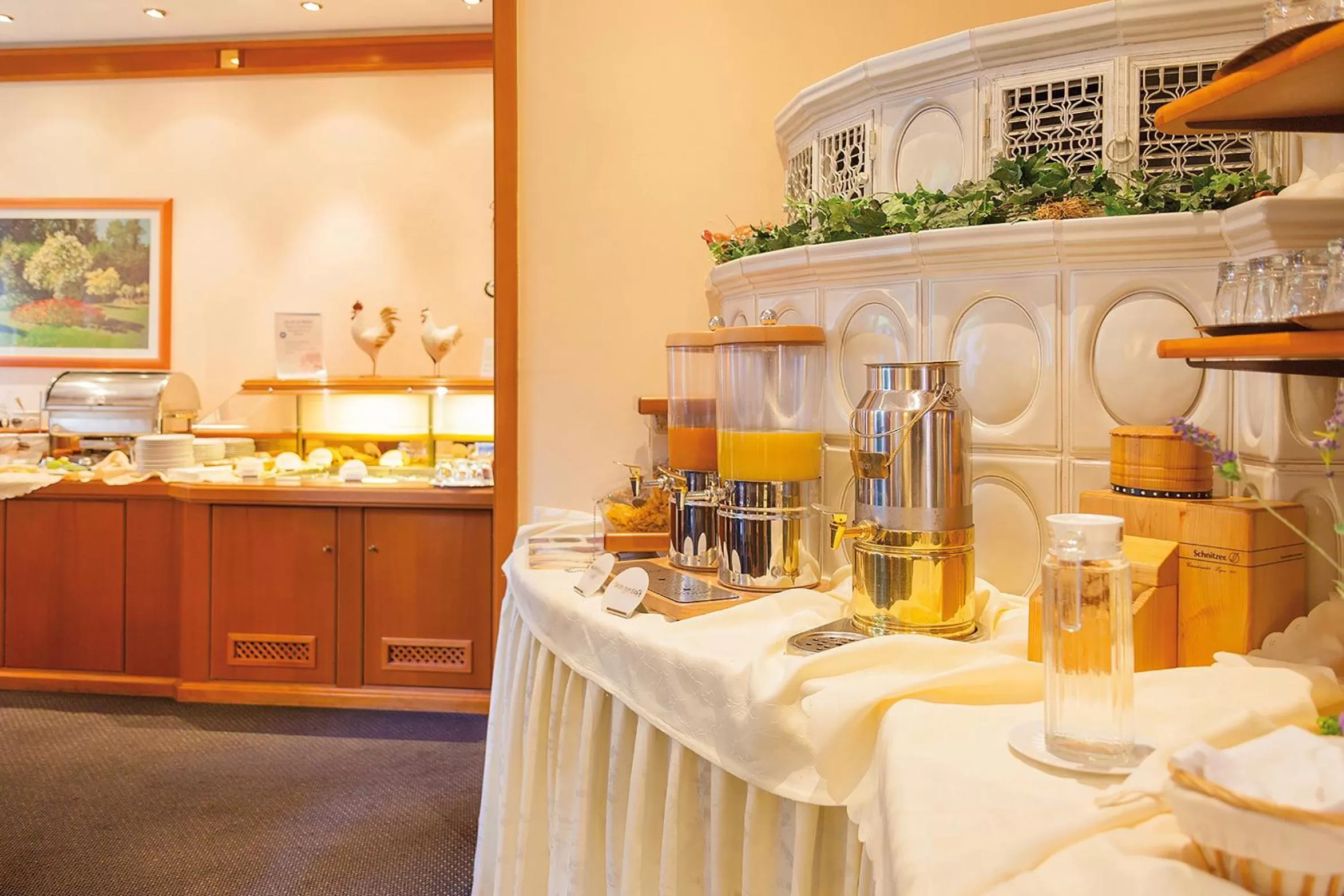 Food and drinks in Vitalhotel am Stadtpark Superior