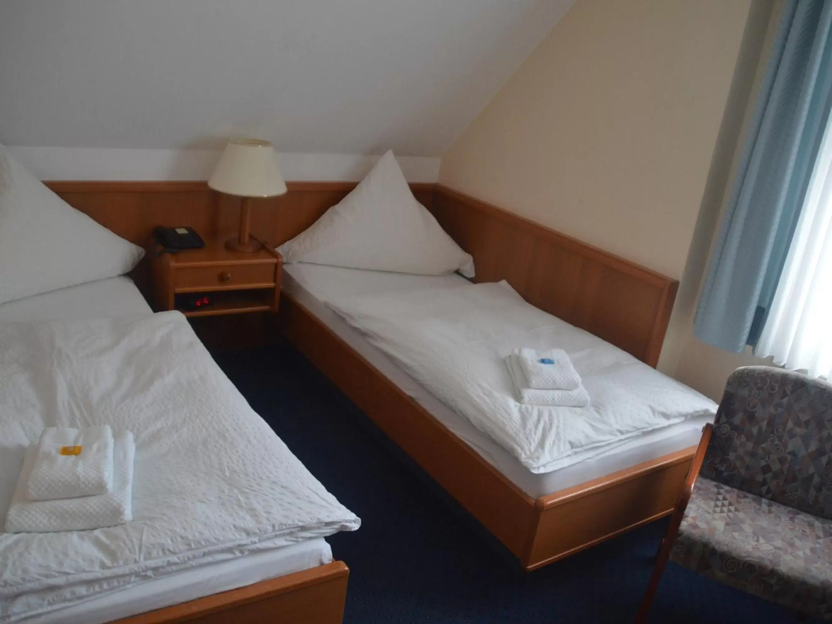 Economy Twin Room in Zum Weserdampfschiff