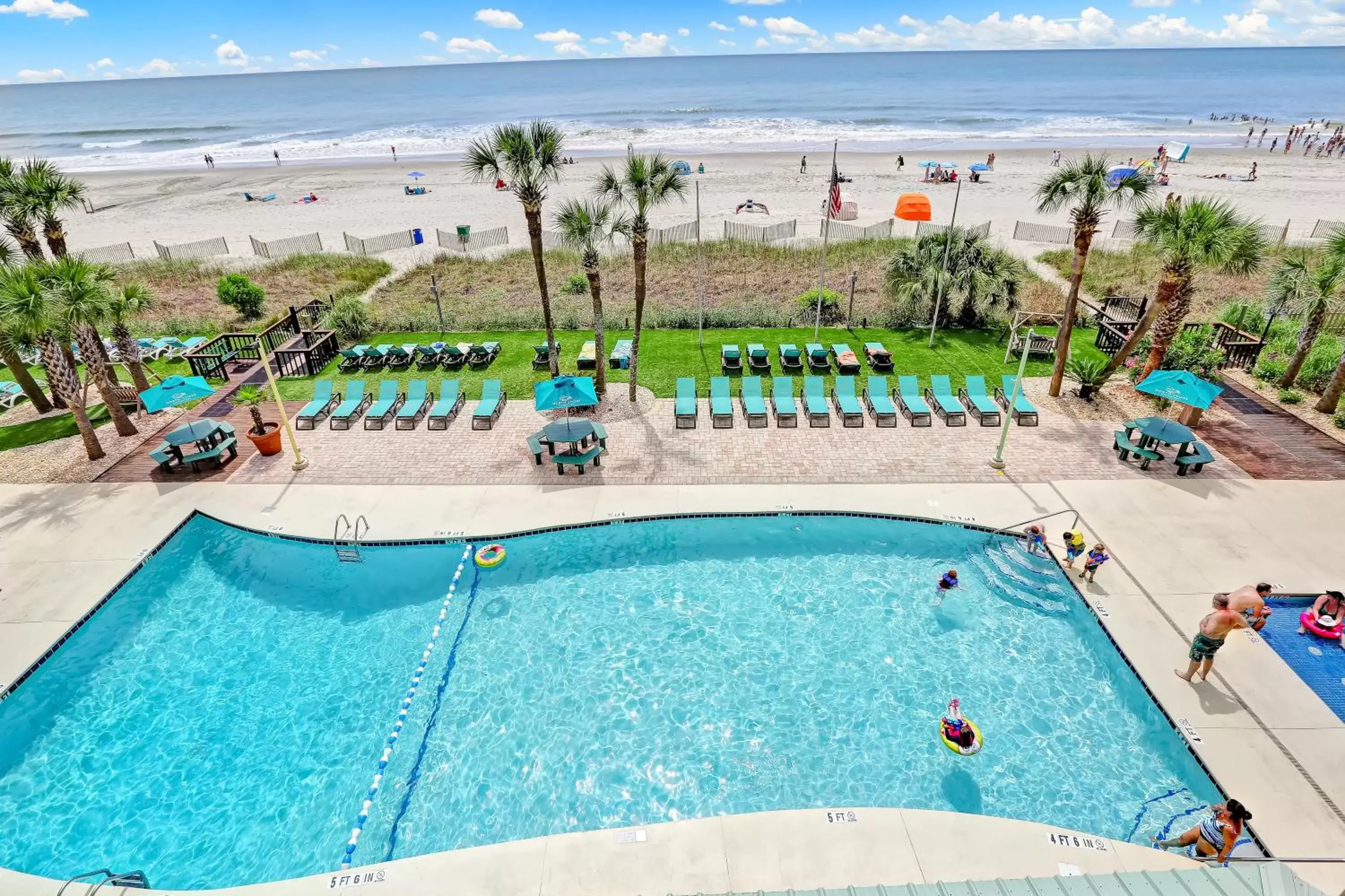 Swimming pool, Pool View in North Shore Oceanfront Resort Hotel