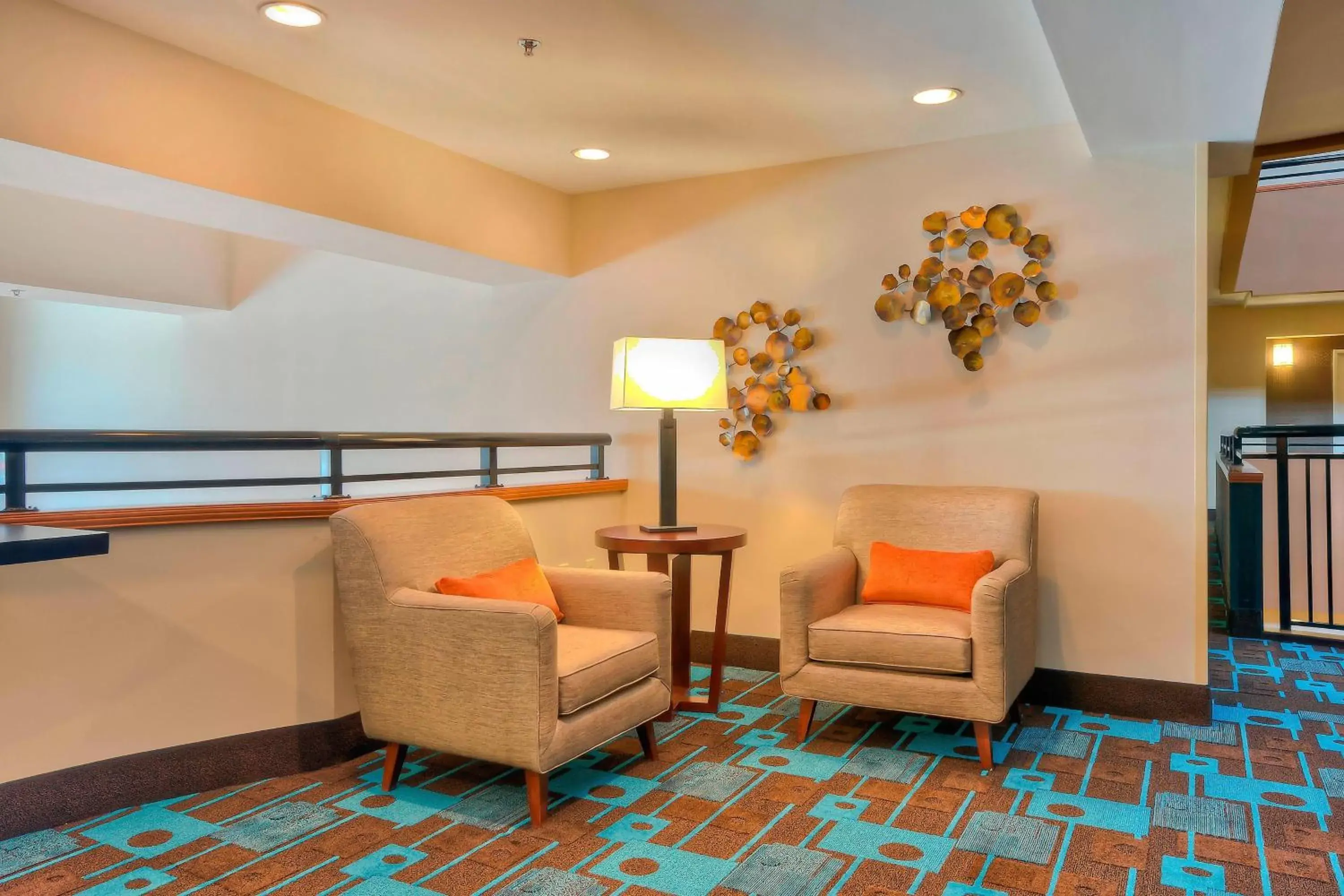 Lobby or reception, Seating Area in Fairfield Inn and Suites by Marriott Durham Southpoint