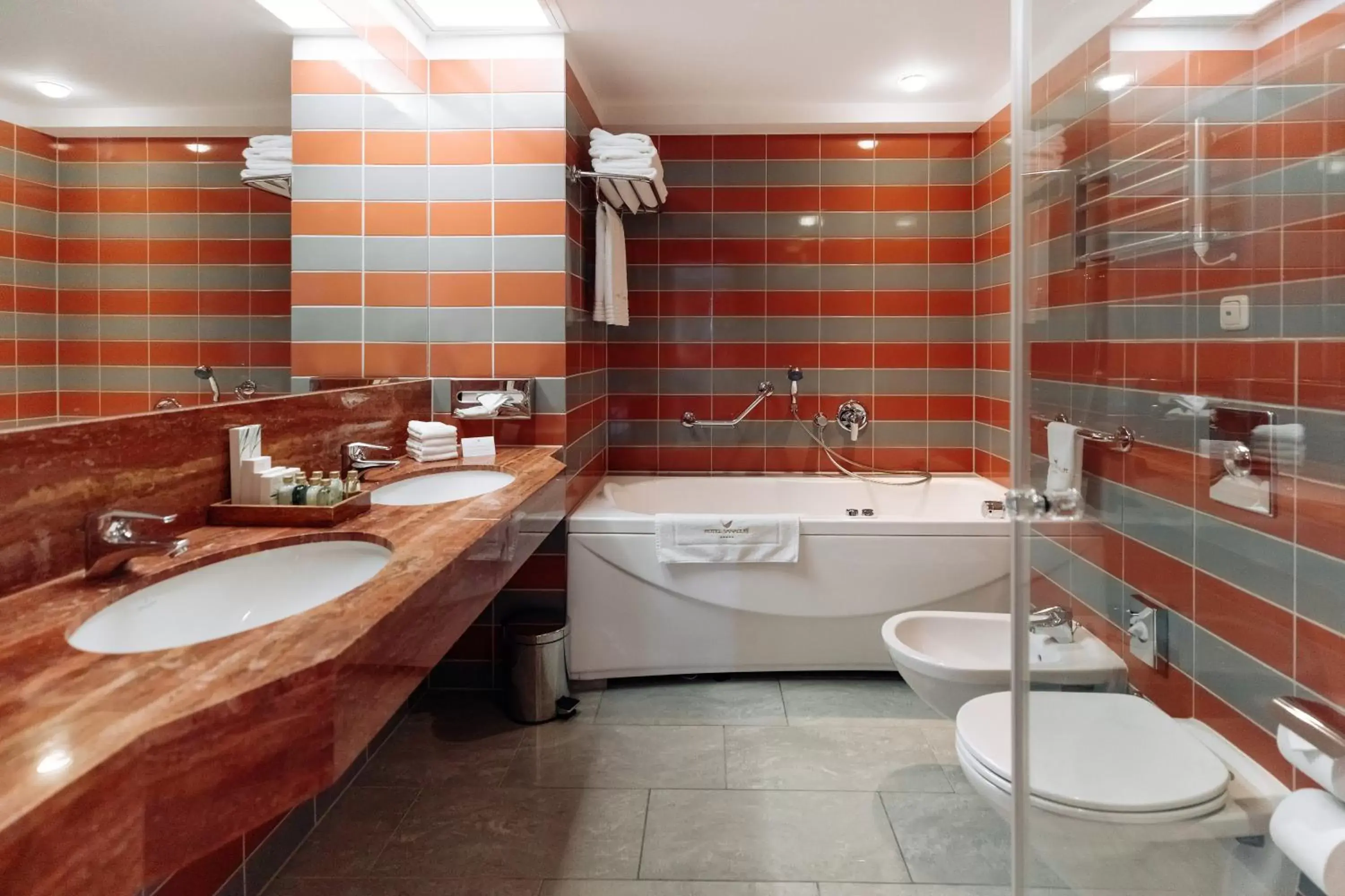 Bathroom in Vanagupe Spa Resort