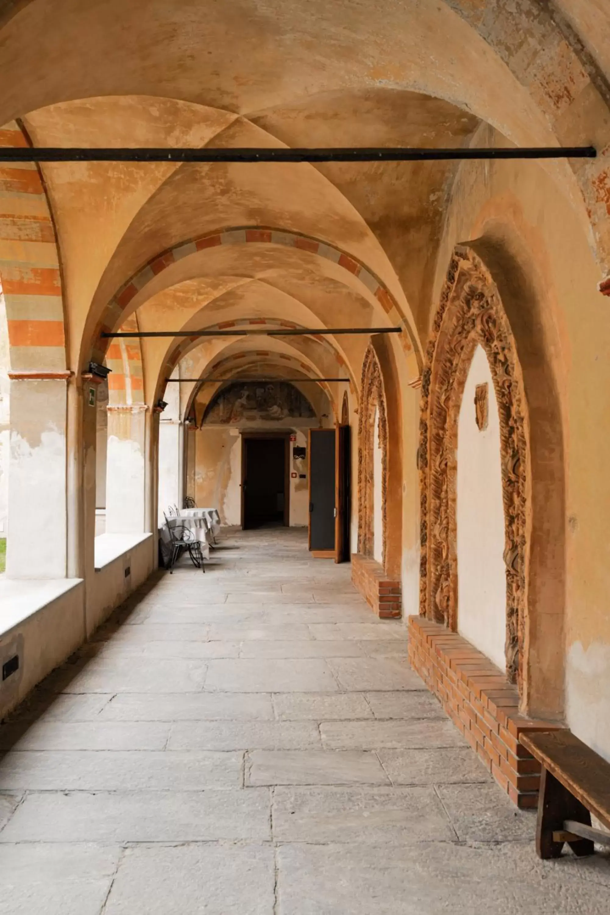 Inner courtyard view in Convento Boutique Hotel