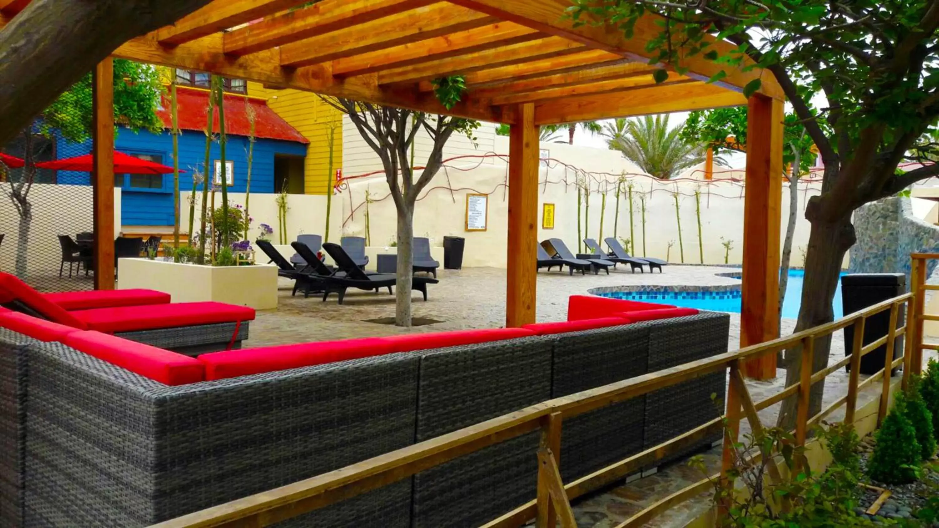 Swimming pool in Hotel Festival Plaza Playas Rosarito