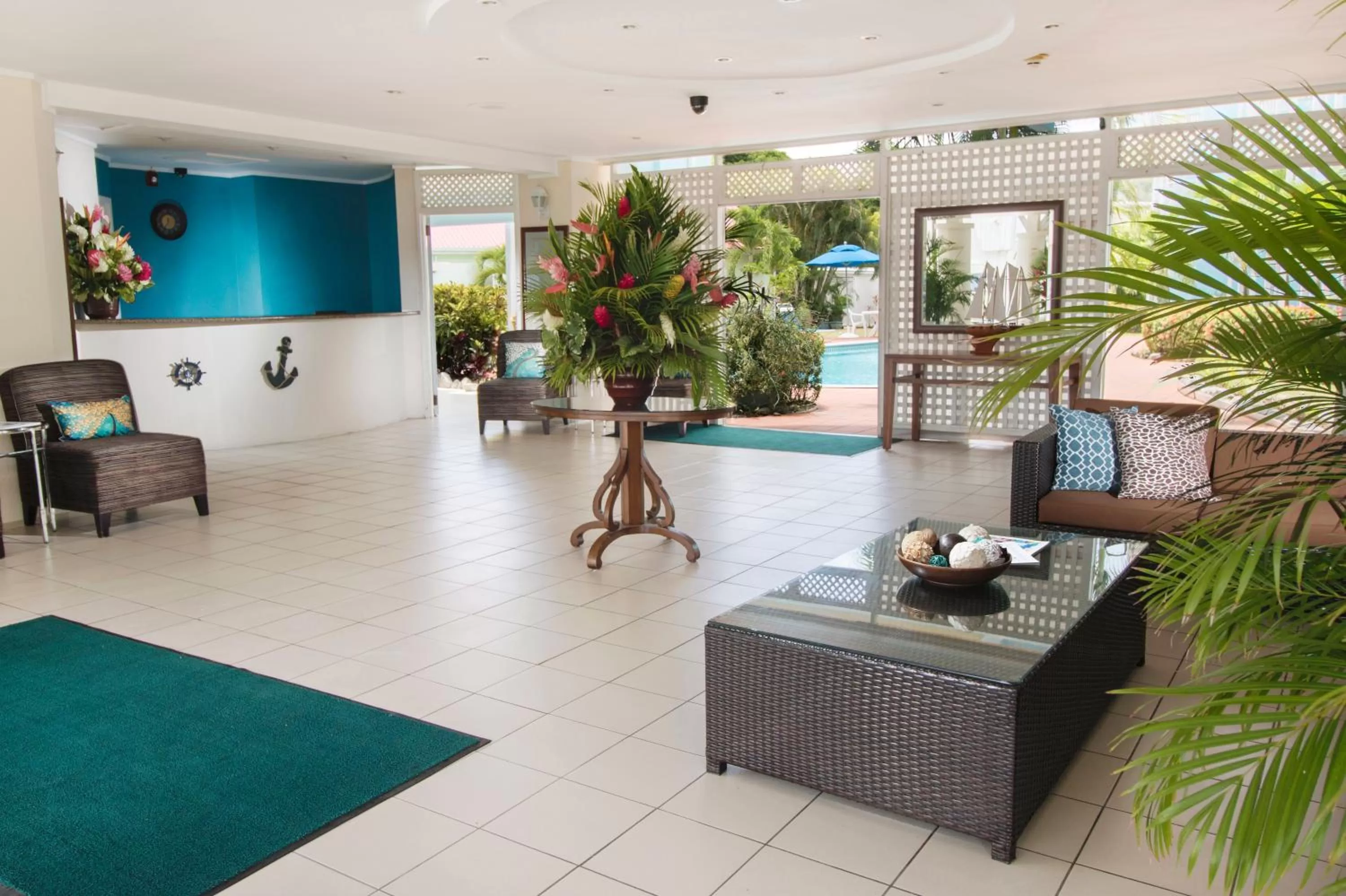 Lobby or reception in Bay Gardens Marina Haven