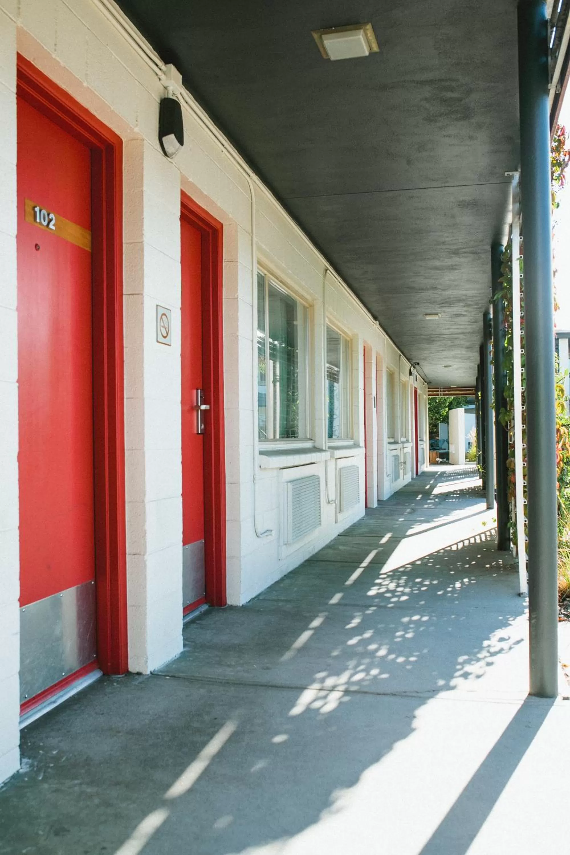 Facade/entrance in Modern Hotel