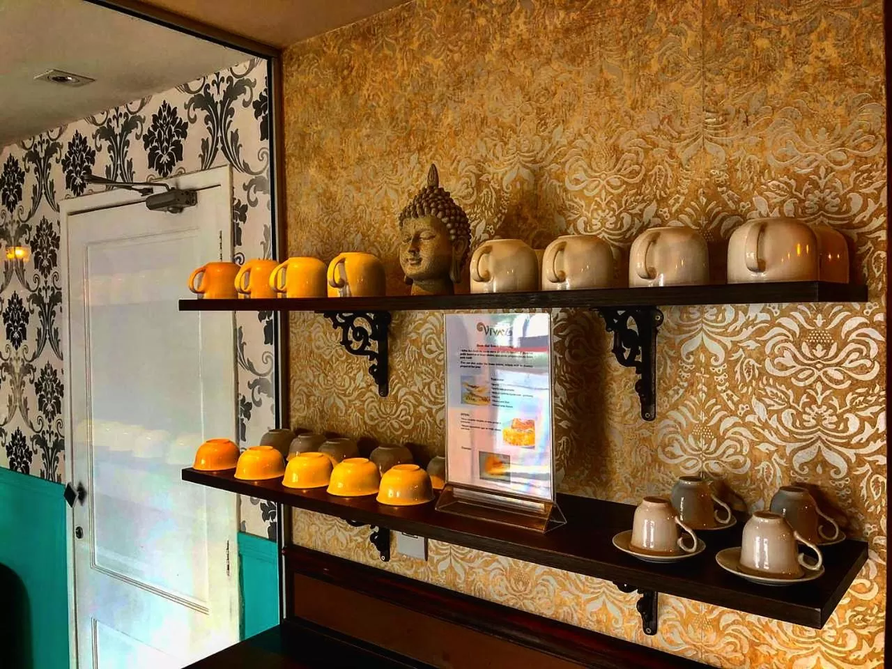 Decorative detail in Vivaz Boutique Hotel