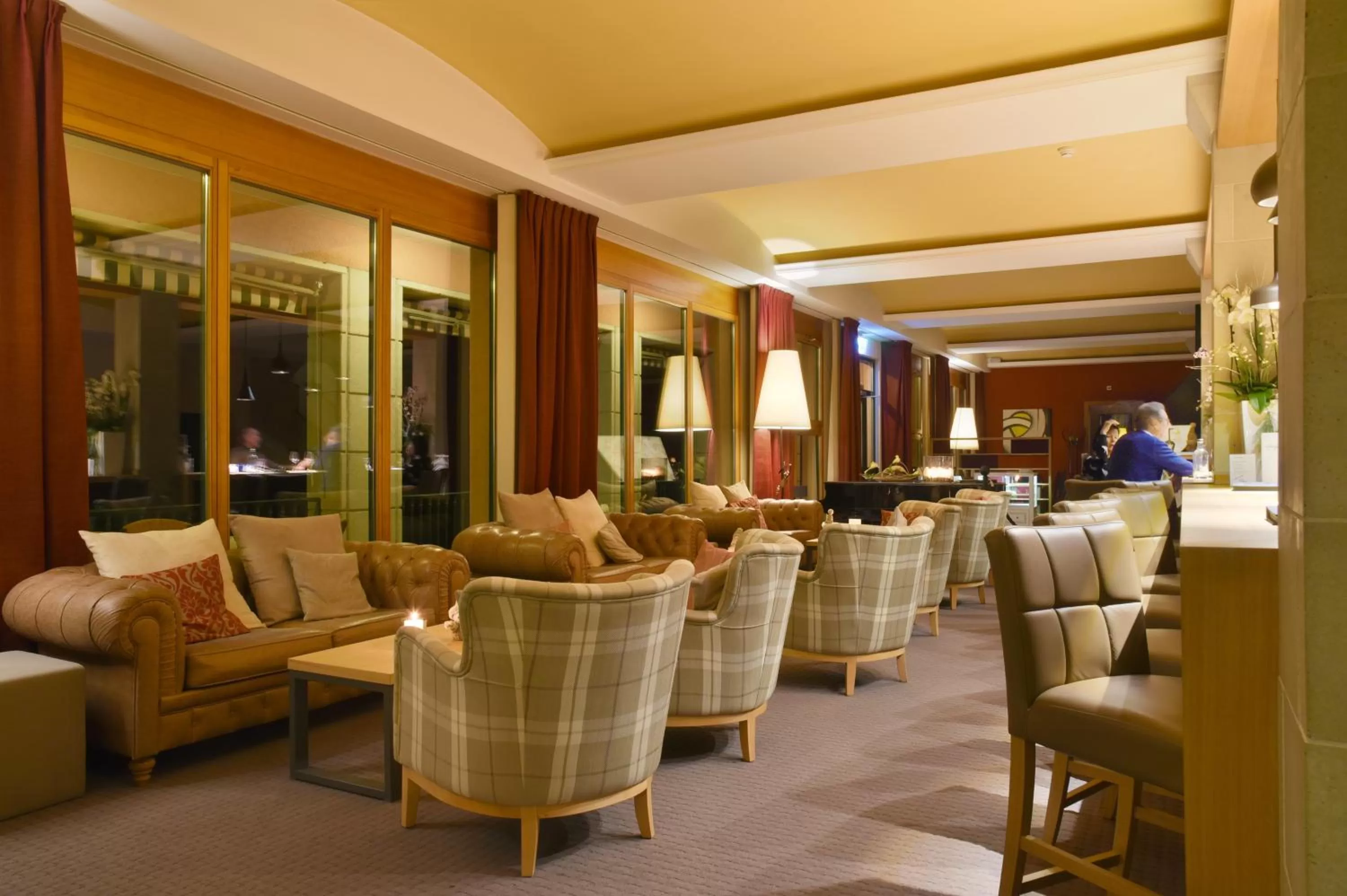 Lounge or bar in Hôtel des Vignes