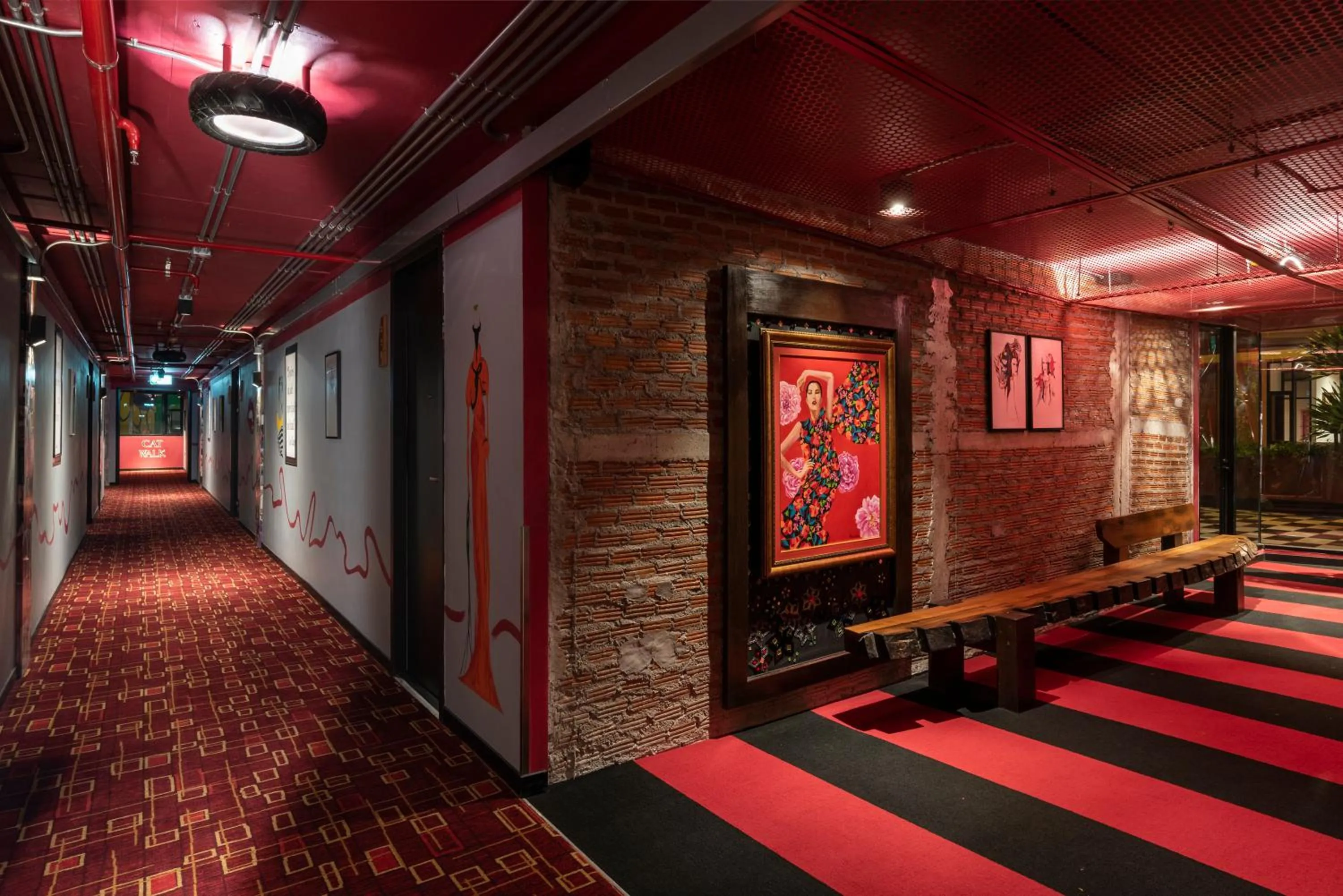 Seating area in MeStyle Museum Hotel