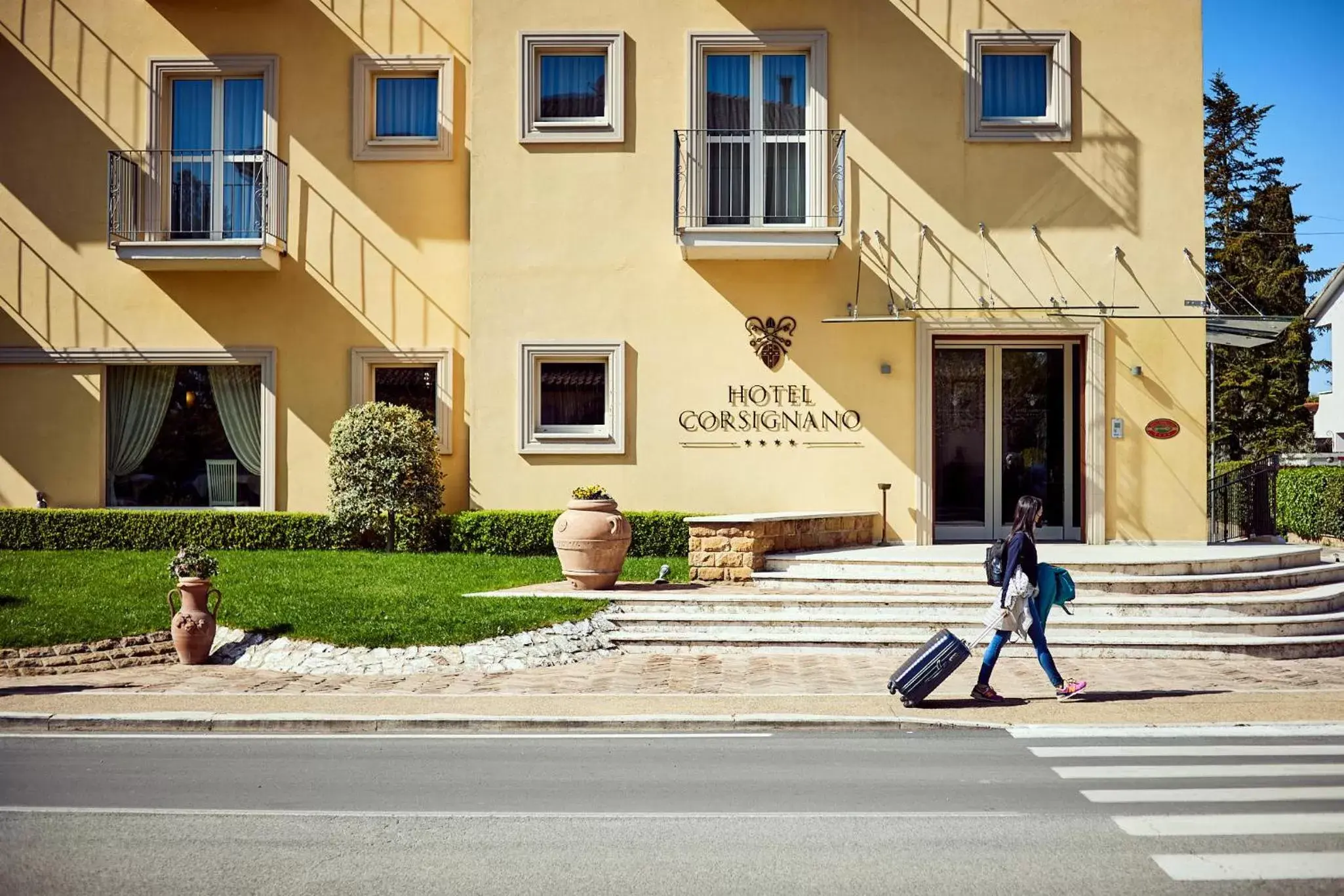 Property Building in Hotel Corsignano