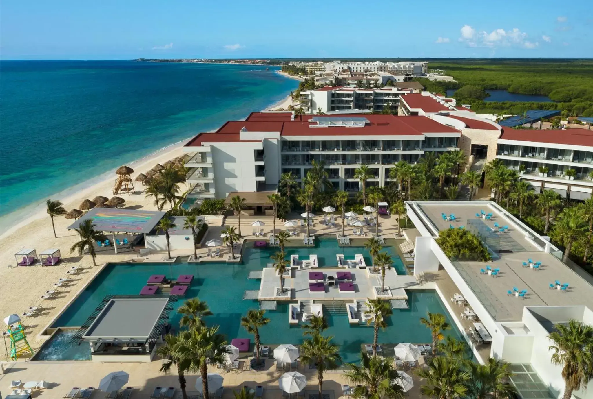 Property building, Bird's-eye View in Breathless Riviera Cancun Resort & Spa - Adults Only - All inclusive