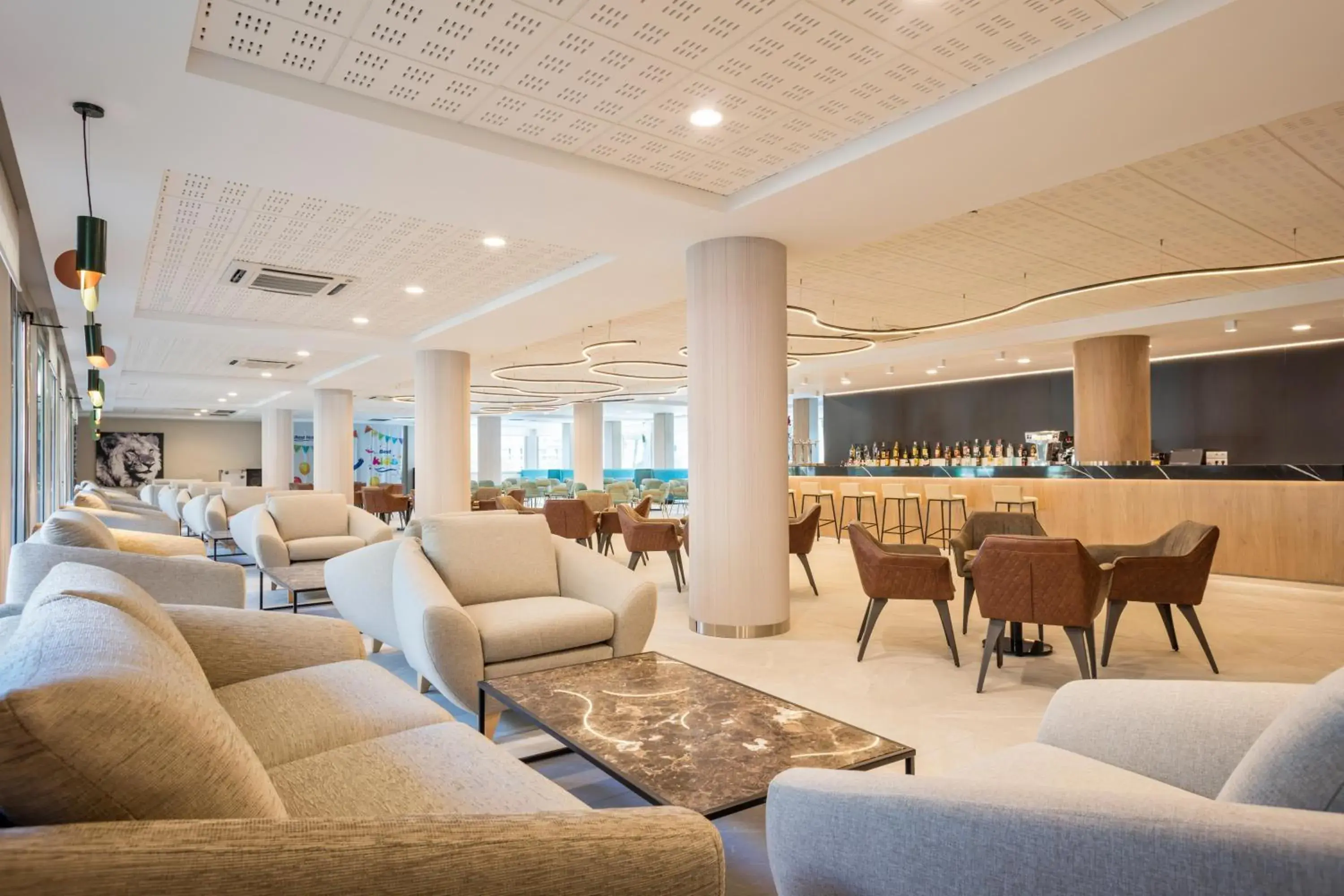Lounge or bar, Lounge/Bar in Hotel Best Mediterraneo