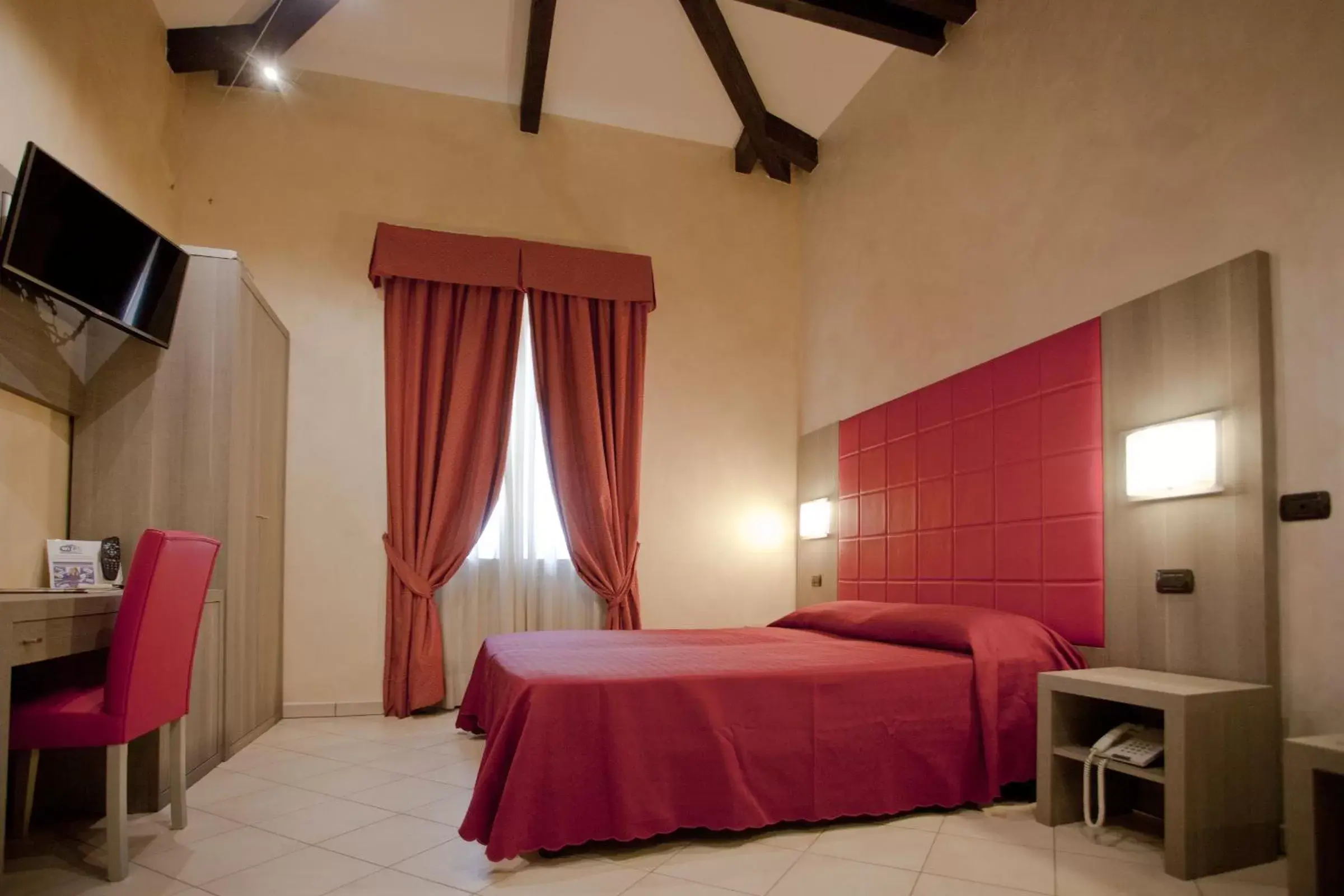 Bed in Hotel Villa Glicini