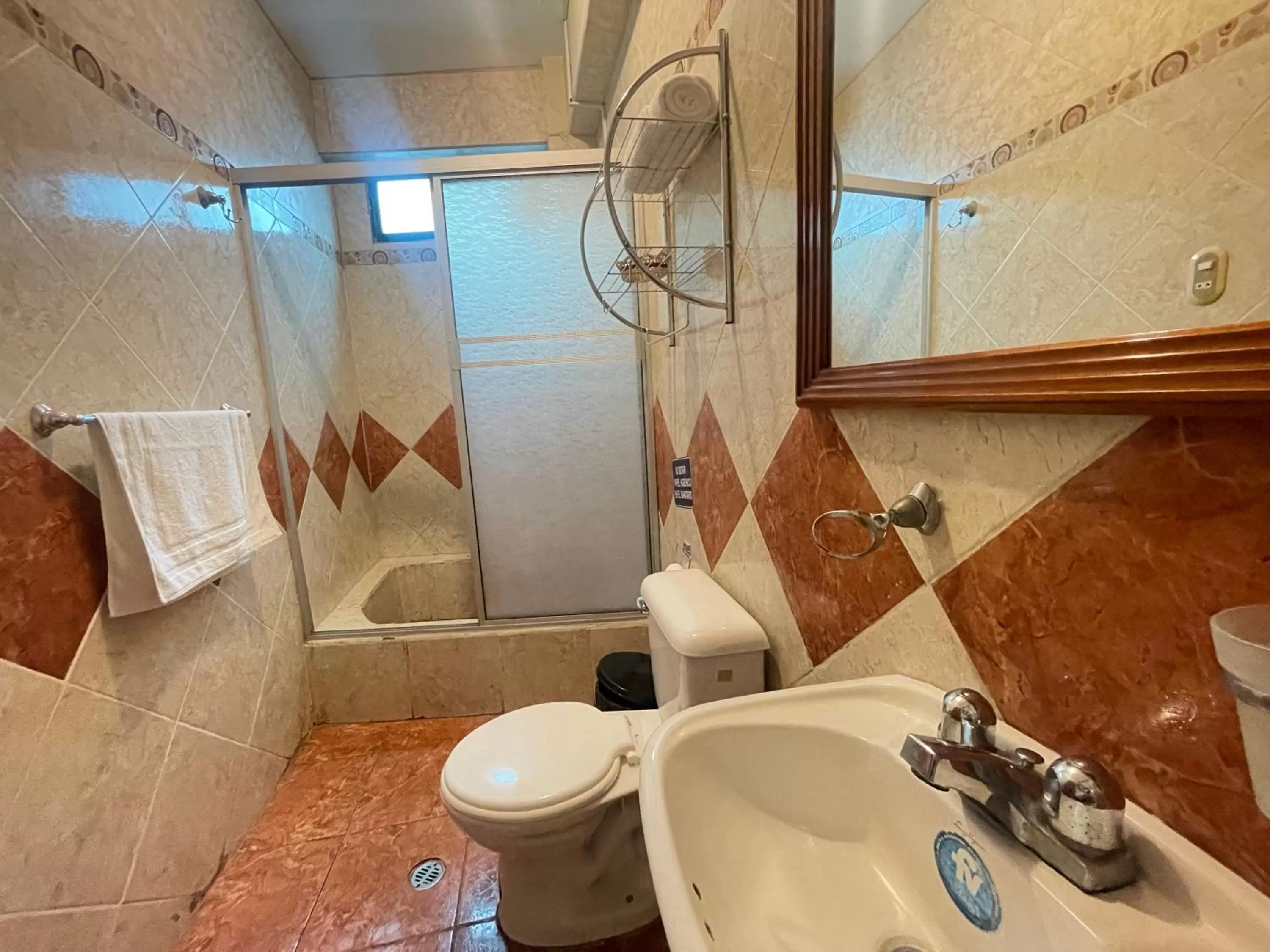 Shower in House Center