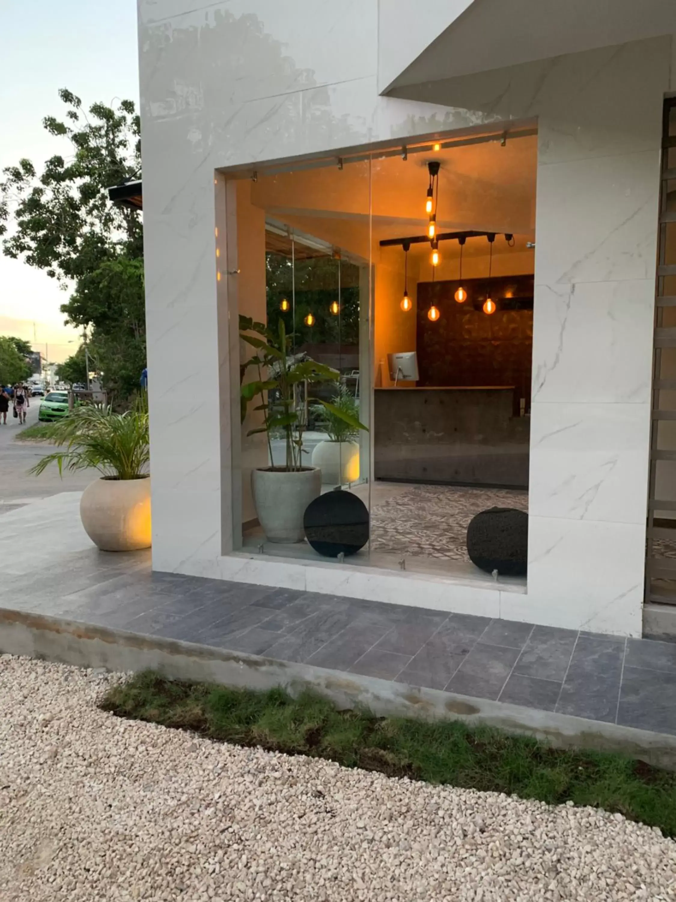 Facade/entrance in Hotel Muyu Tulum