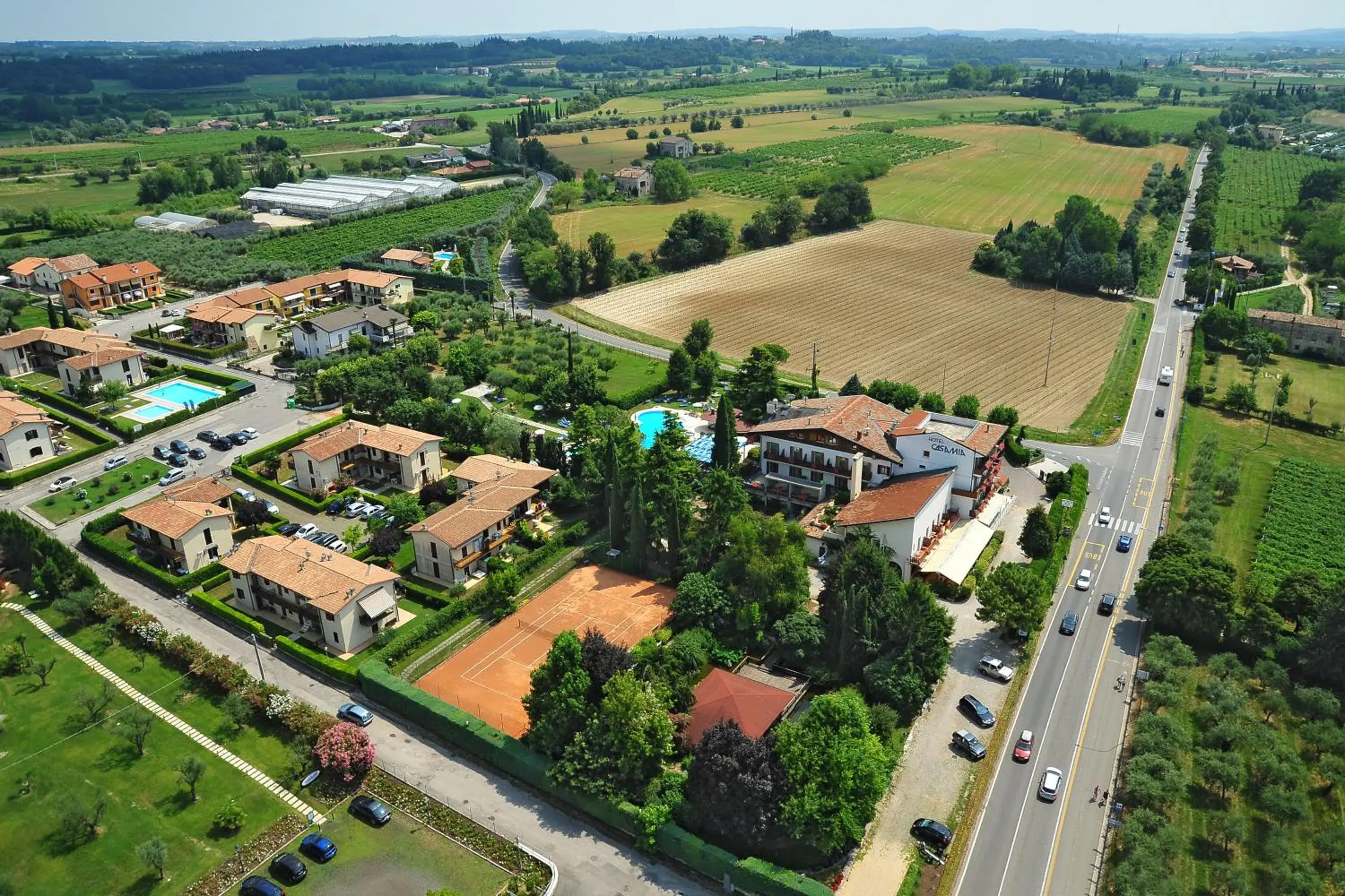 Bird's eye view, Bird's-eye View in Parc Hotel Casa Mia