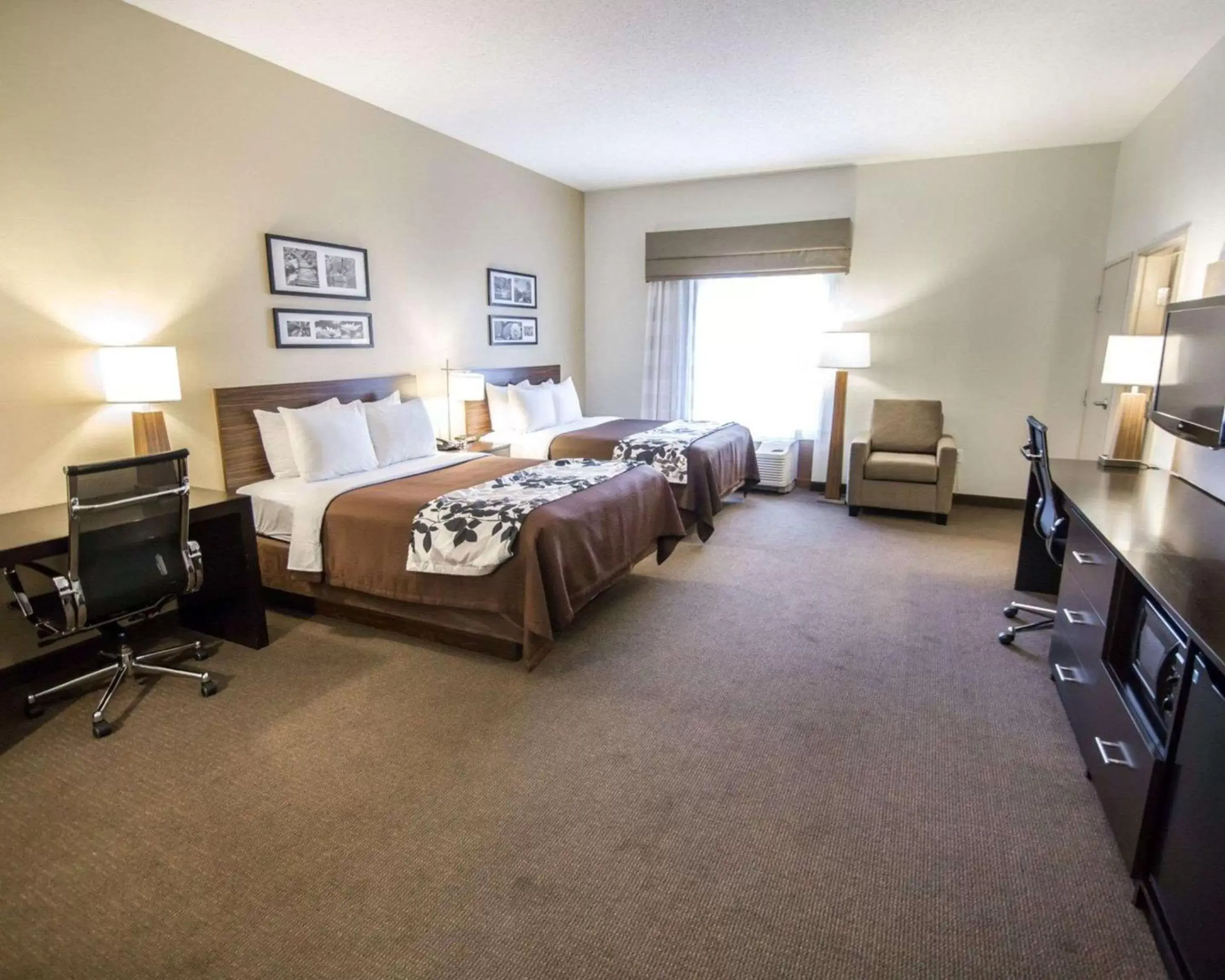 Photo of the whole room in Sleep Inn & Suites Norton