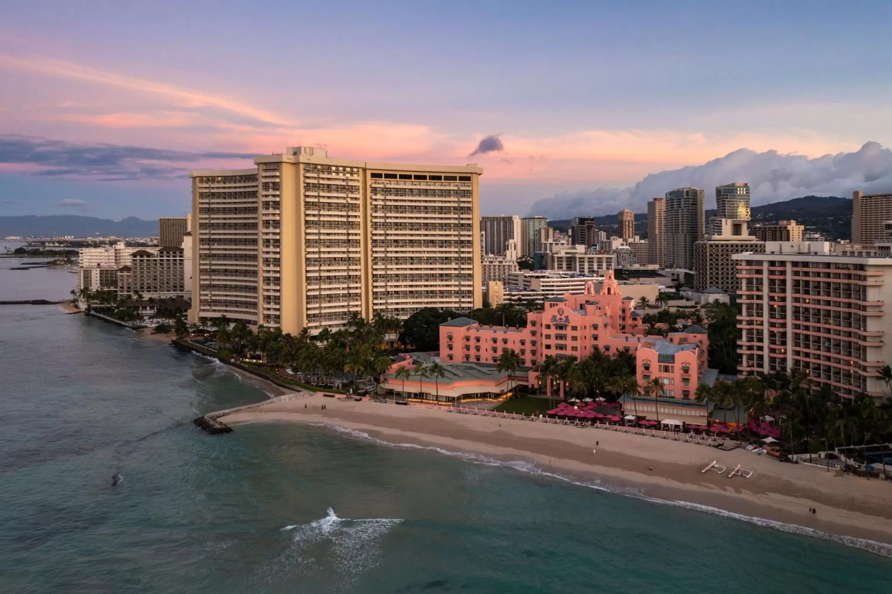 Property building in The Royal Hawaiian, A Luxury Collection Resort, Waikiki