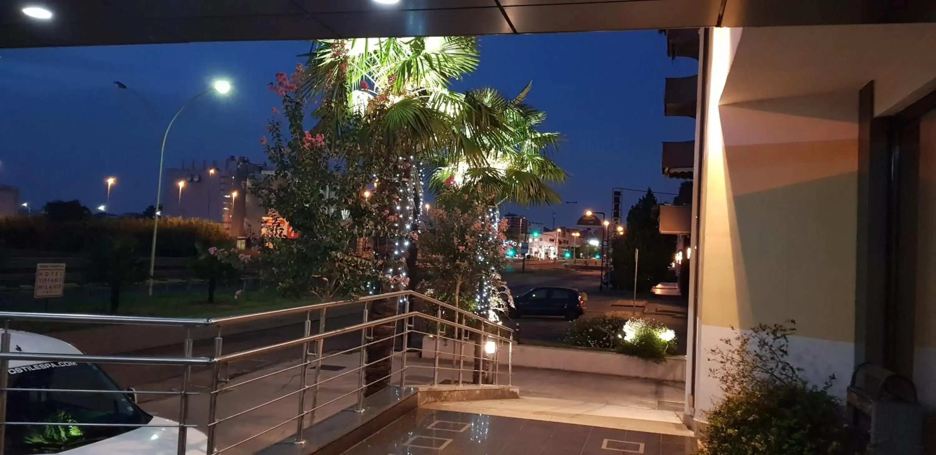 Facade/entrance in Hotel Tiffany Milano Facade/entrance in Hotel Tiffany Milano