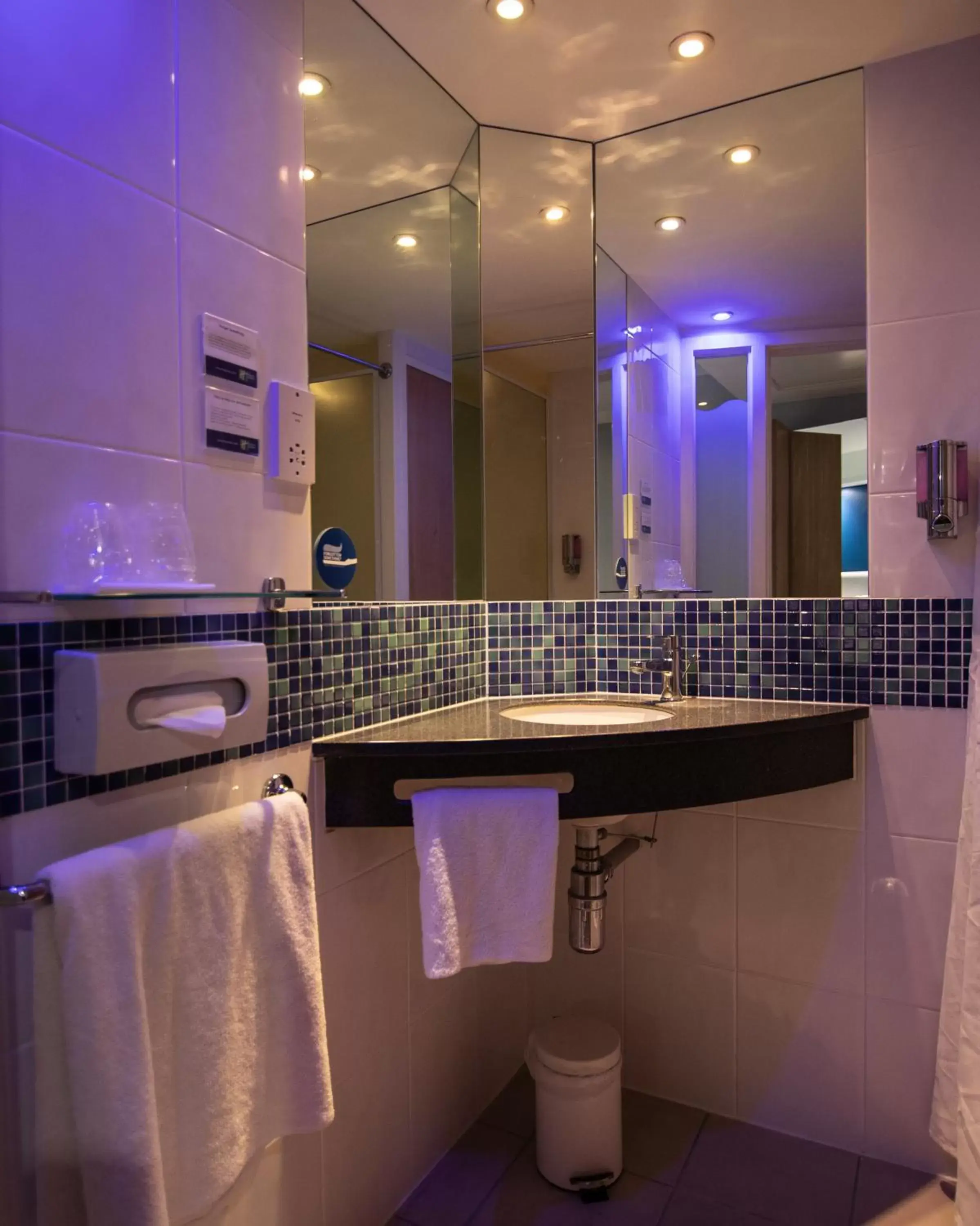 Shower, Bathroom in Holiday Inn Express London Stansted Airport, an IHG Hotel