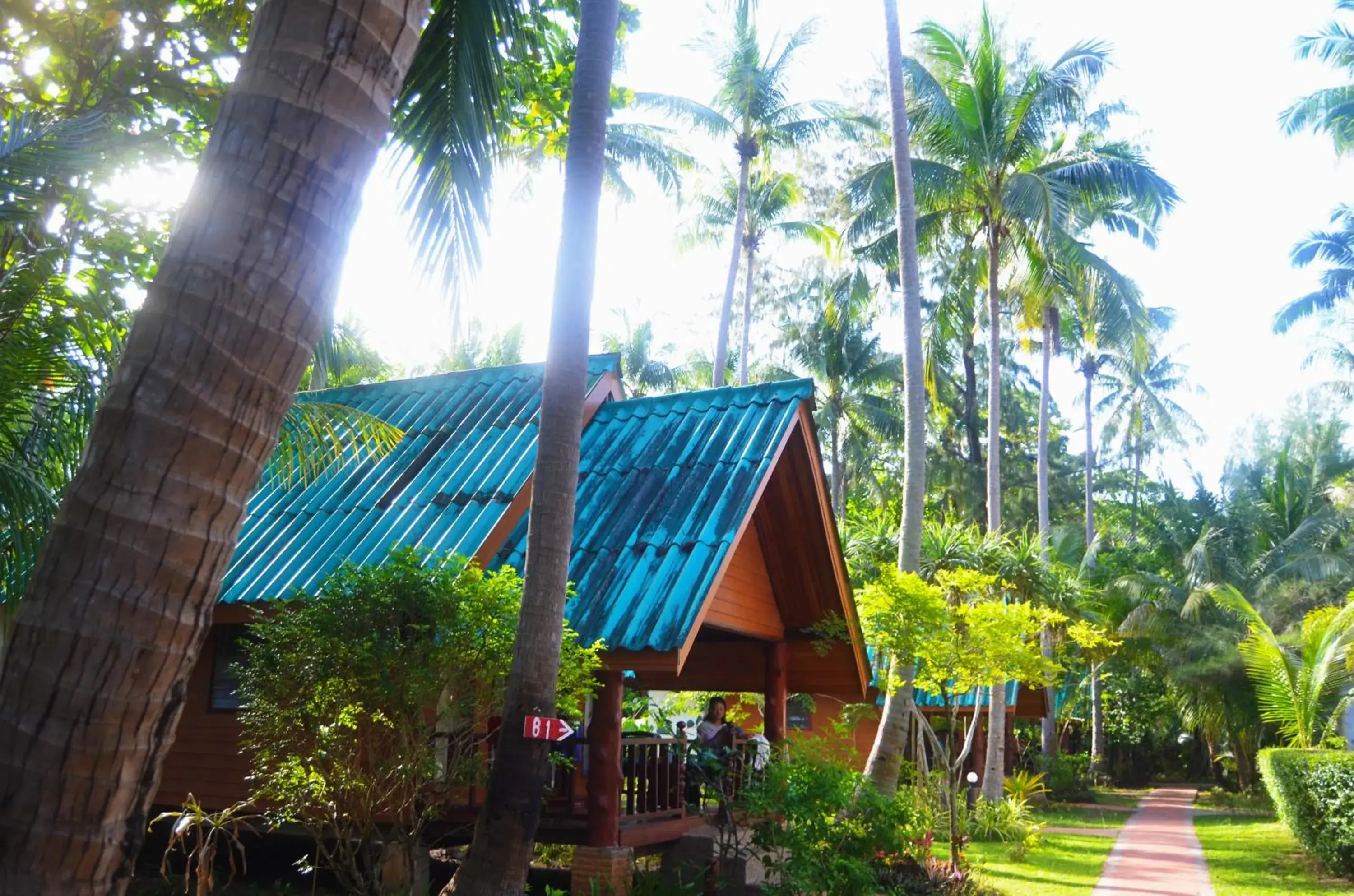 Property Building in Sayang Beach Resort Koh Lanta